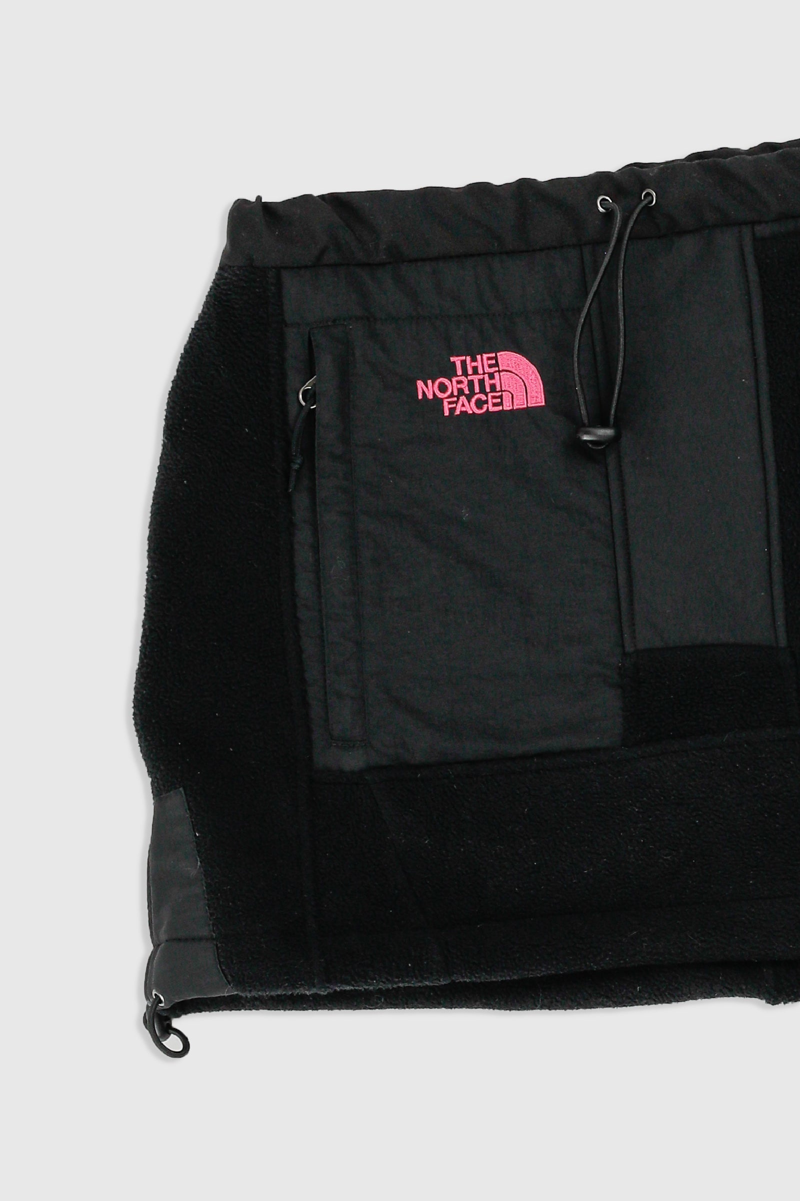 Rework North Face Fleece Mini Skirt - XS, S, M, L-BOTTOMS-North Face-XS-Frankie Collective Rare Vintage Streetwear Reworks