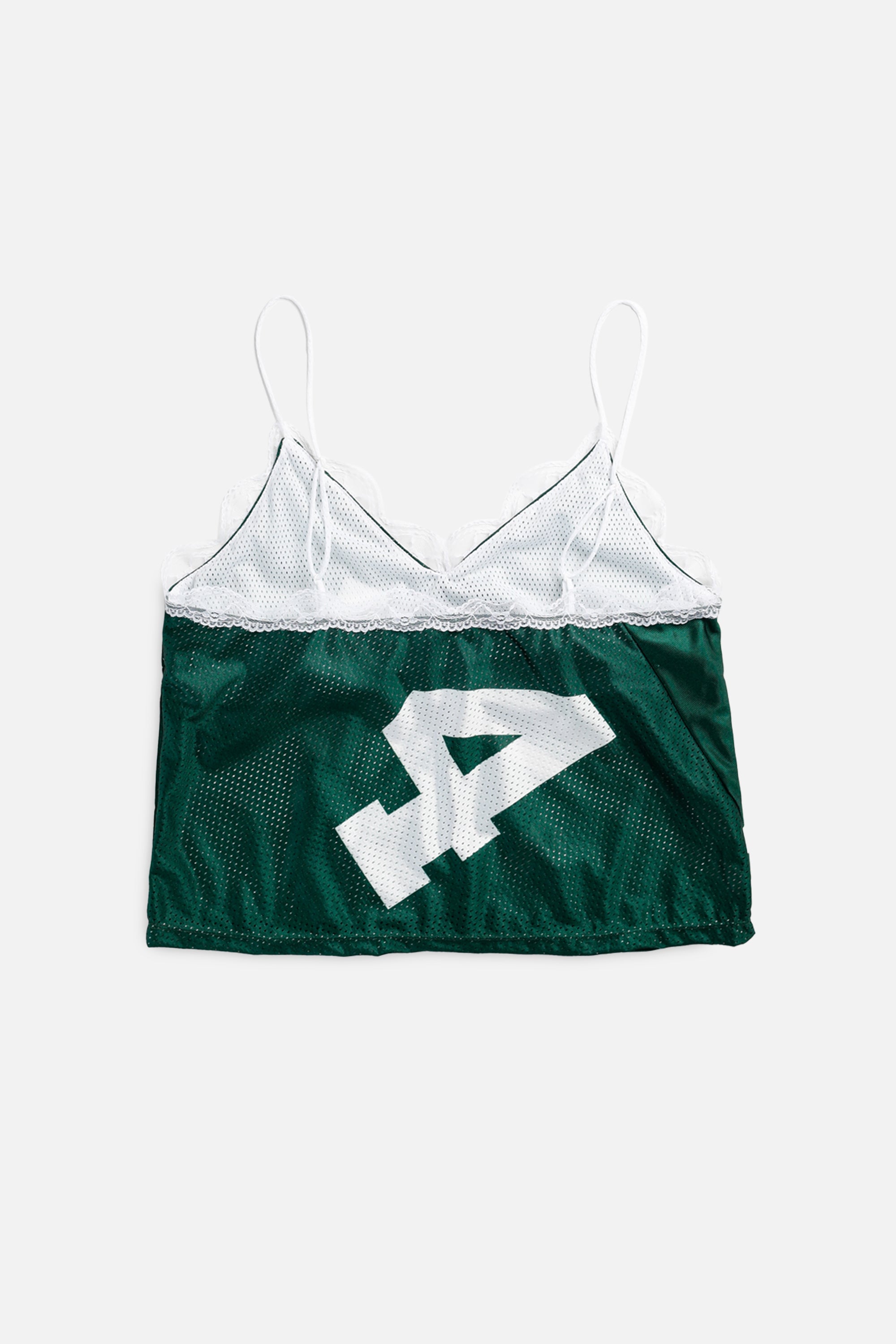 Rework NFL Lace Tank - XL-TOPS-NFL-XL-Frankie Collective Rare Vintage Streetwear Reworks