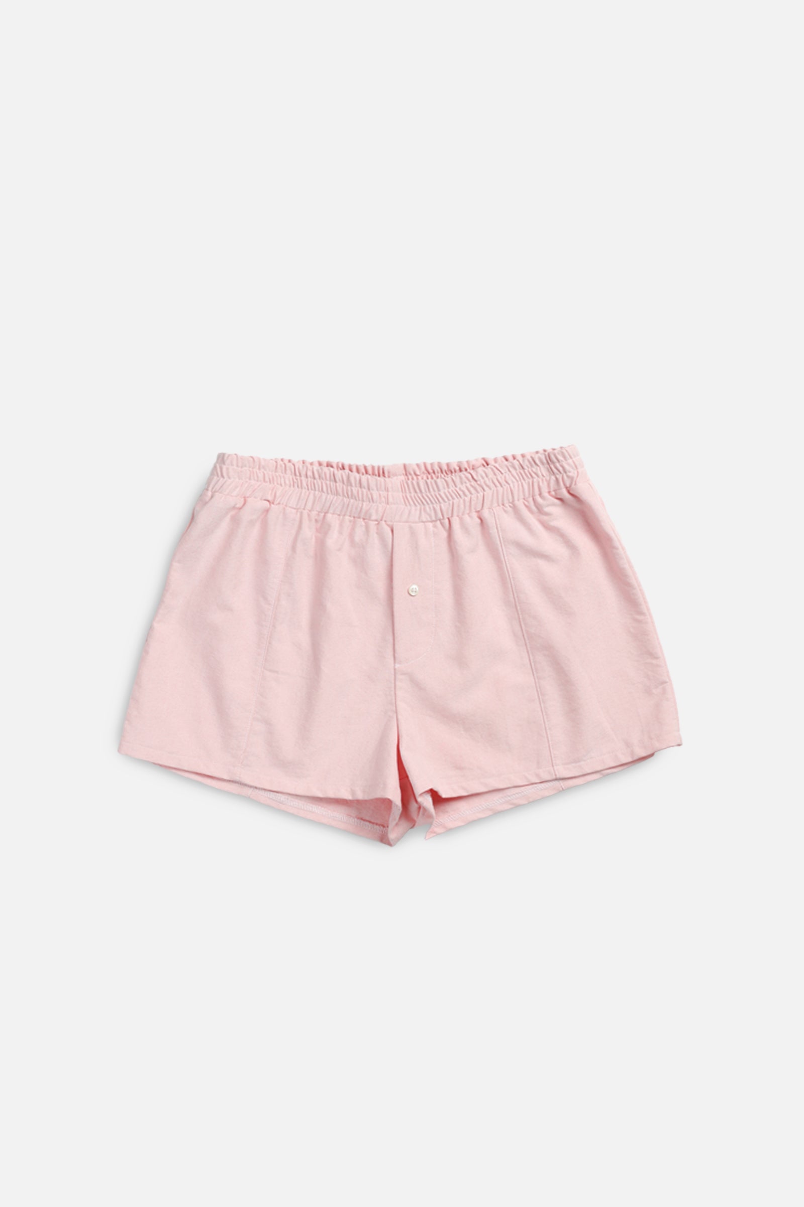 Rework Oxford Mini Boxer Shorts - M-BOTTOMS-vendor-unknown-M-Frankie Collective Rare Vintage Streetwear Reworks