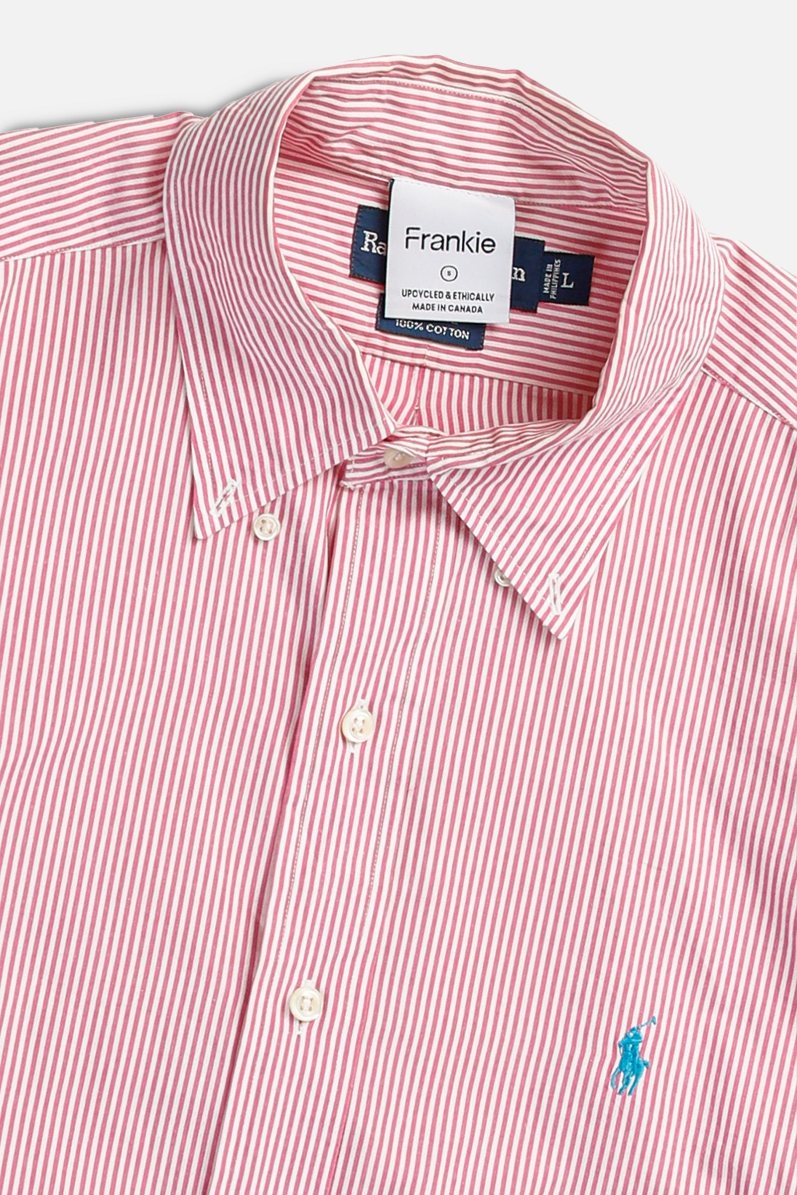 Rework Oxford Shorts Set - S-SETS-Polo-S-Frankie Collective Rare Vintage Streetwear Reworks