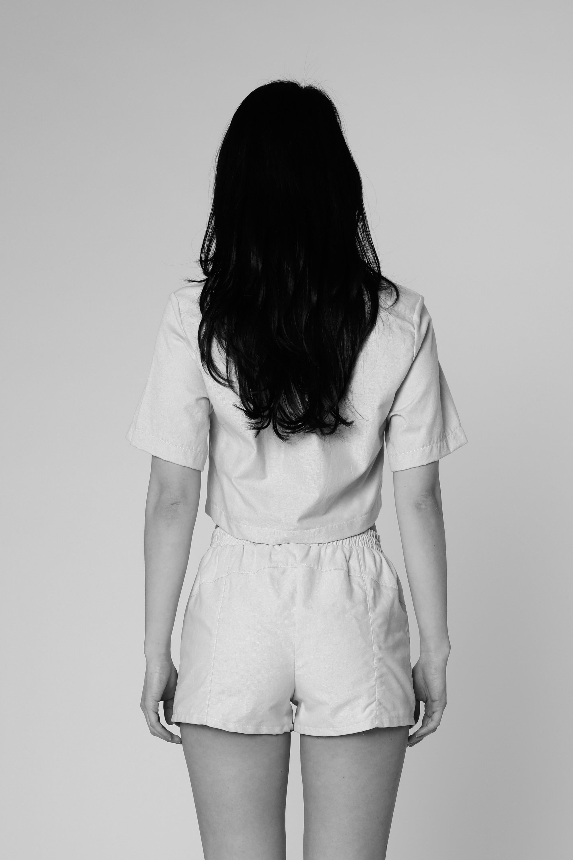 Rework Oxford Shorts Set - XS, L-SETS-Polo-XS-Frankie Collective Rare Vintage Streetwear Reworks