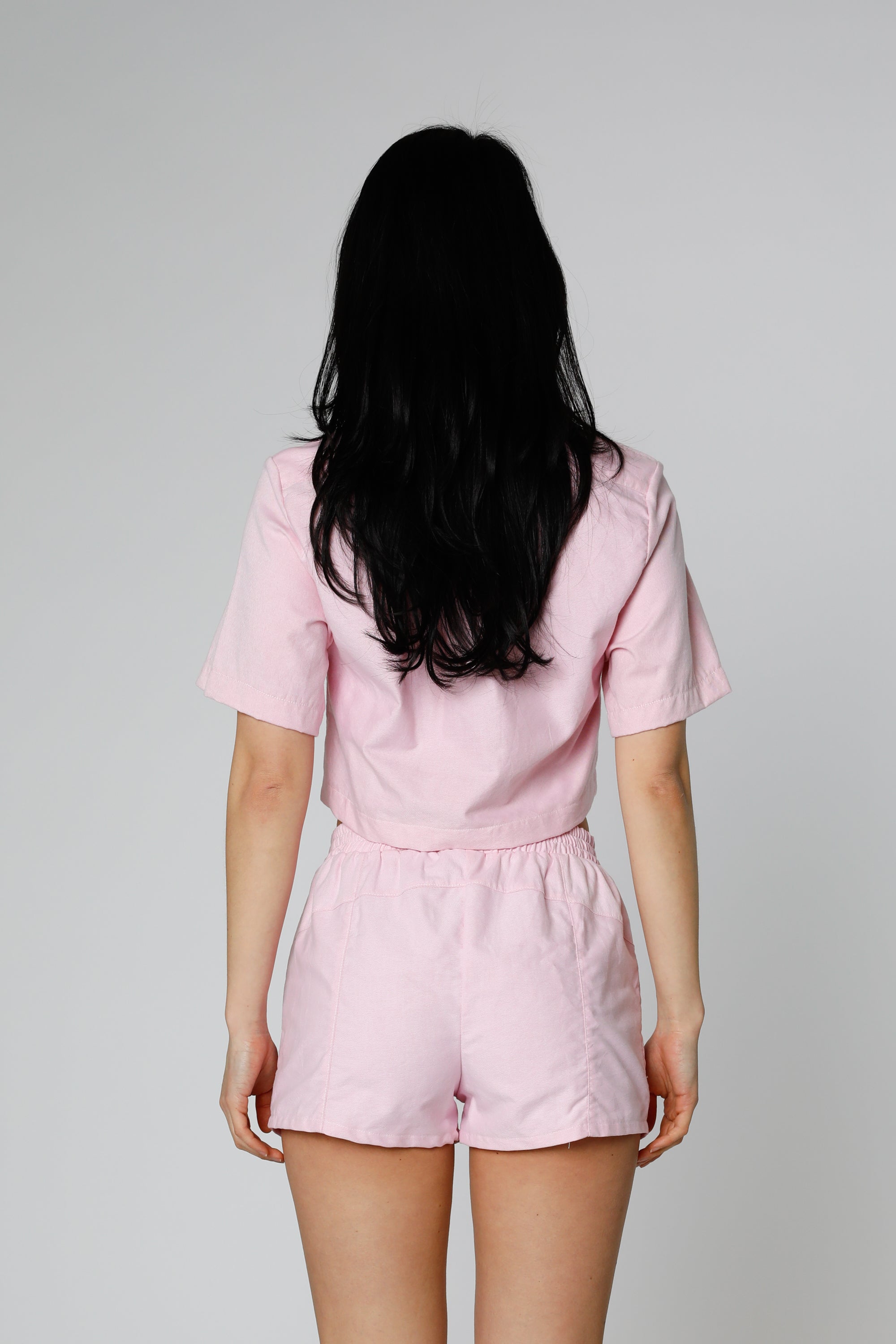 Rework Oxford Shorts Set - XS-SETS-Polo-XS-Frankie Collective Rare Vintage Streetwear Reworks