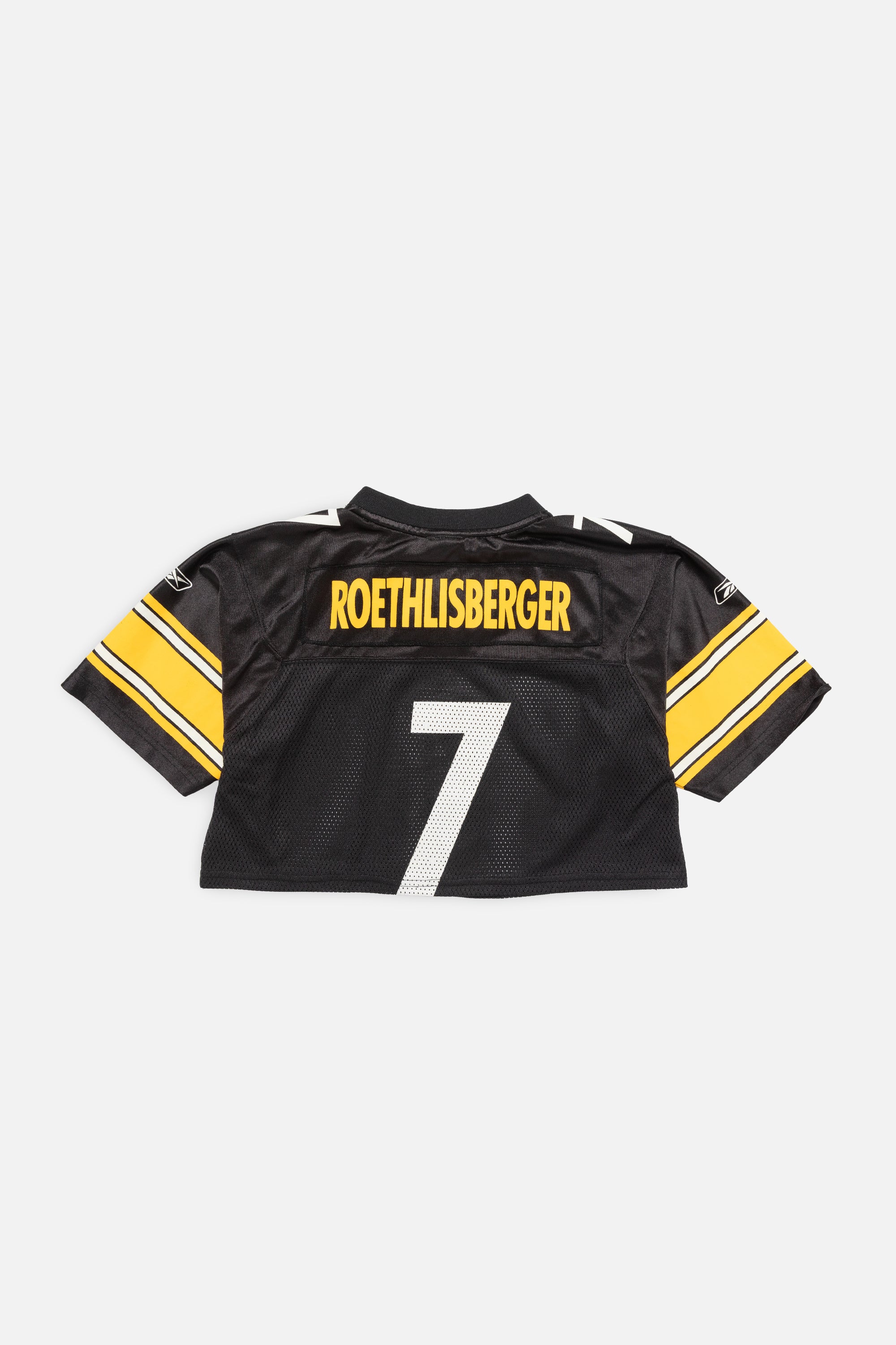 Rework Pittsburgh Steelers Crop Jersey-NFL-Frankie Collective-Rework-Vintage-Streetwear