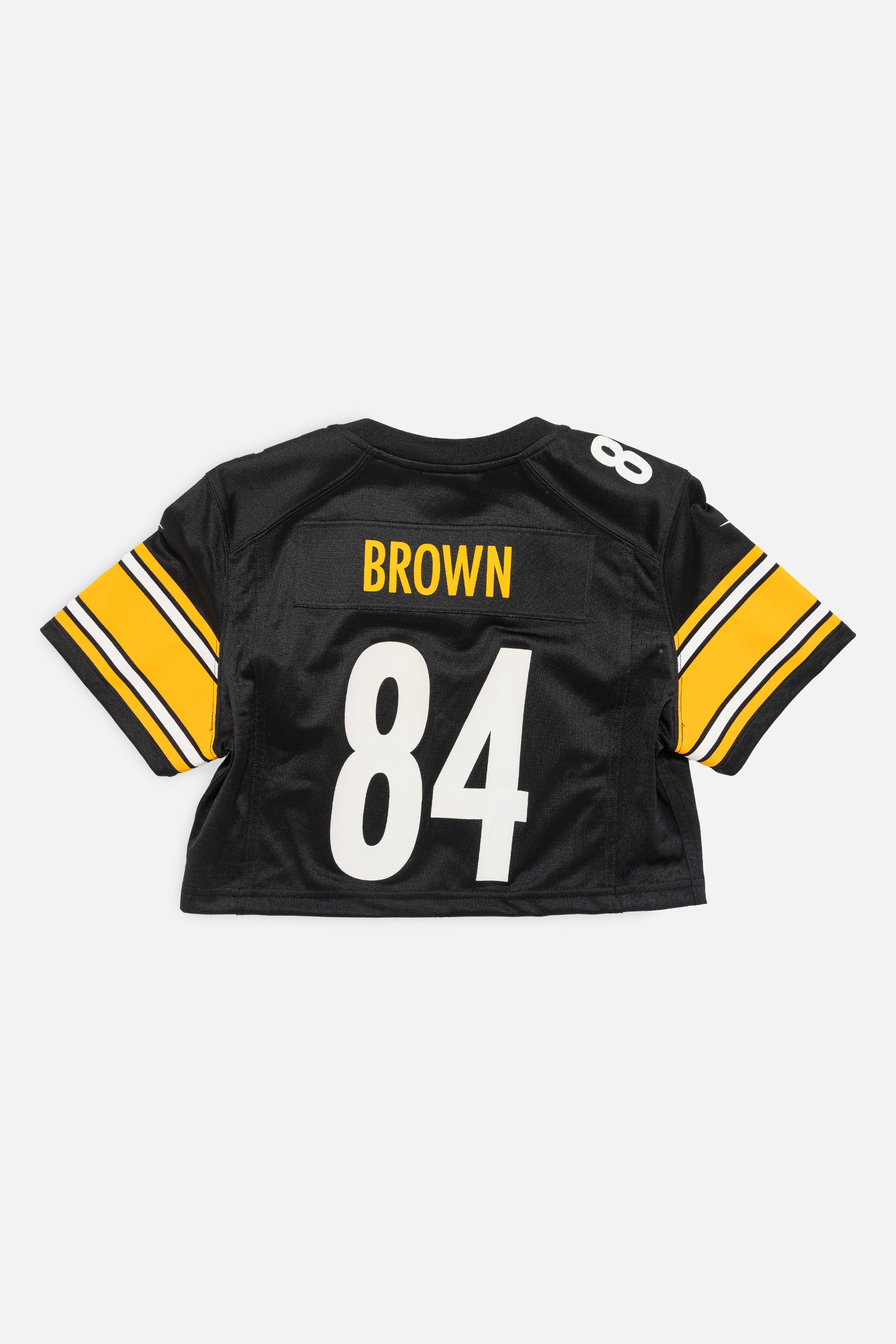 Rework Pittsburgh Steelers Crop Jersey-NFL-Frankie Collective-Rework-Vintage-Streetwear