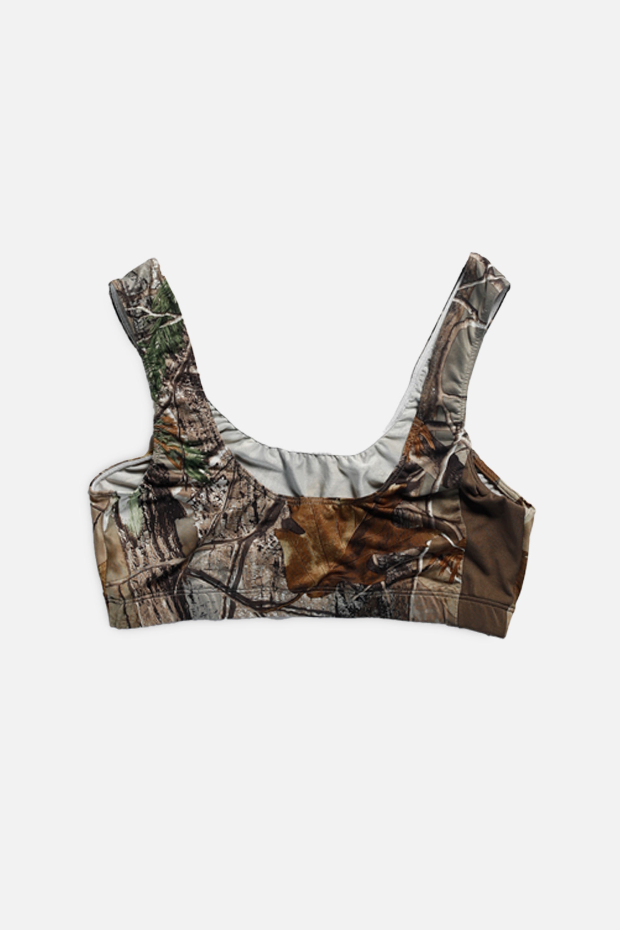 Rework RealTree Bra Top - XS, S, M, L, XL, XXL-BRA TOPS-vendor-unknown-XS-Frankie Collective Rare Vintage Streetwear Reworks
