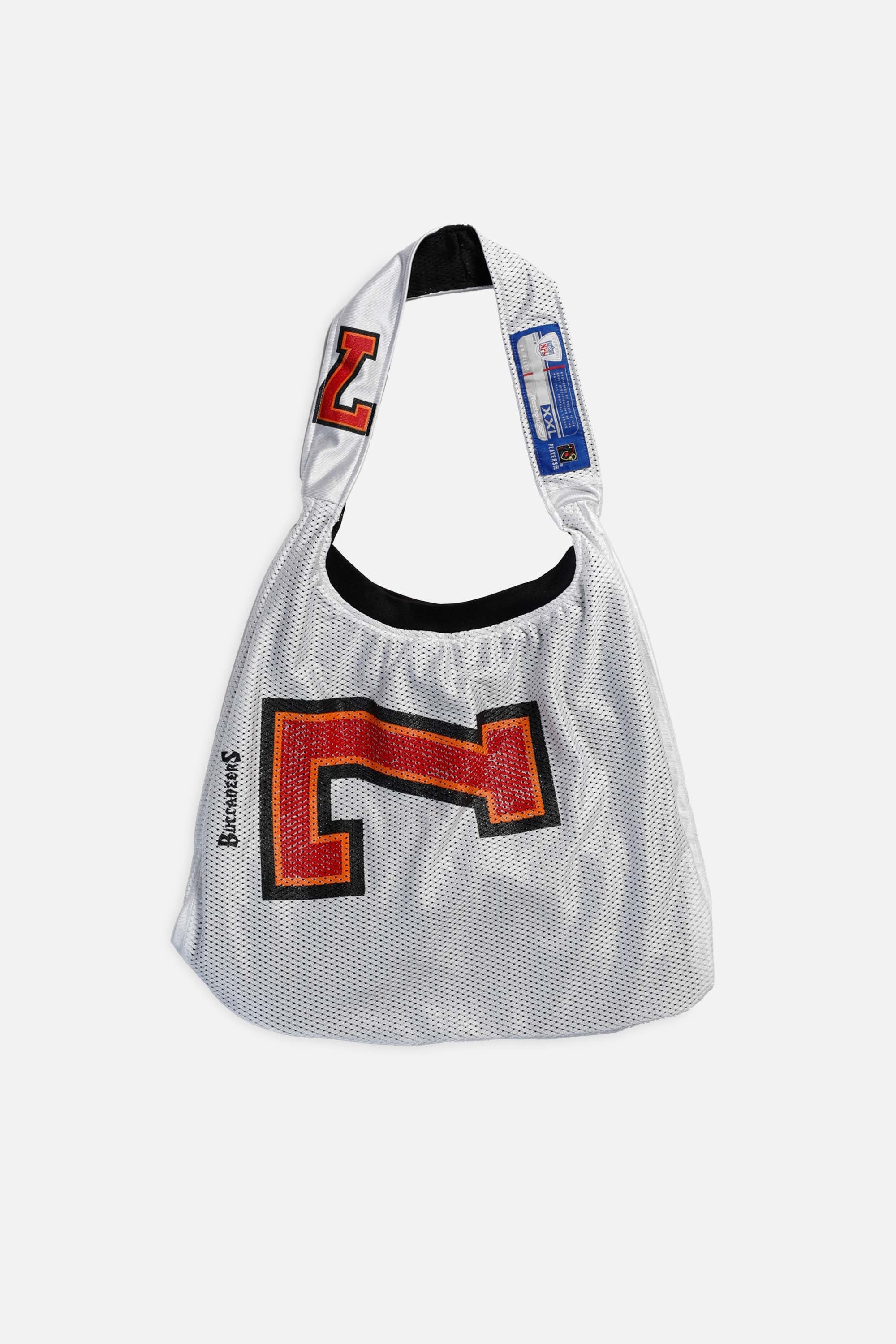 Rework Tampa Bay Buccaneers NFL Tote Bag-BAGS-NFL-Frankie Collective Rare Vintage Streetwear Reworks