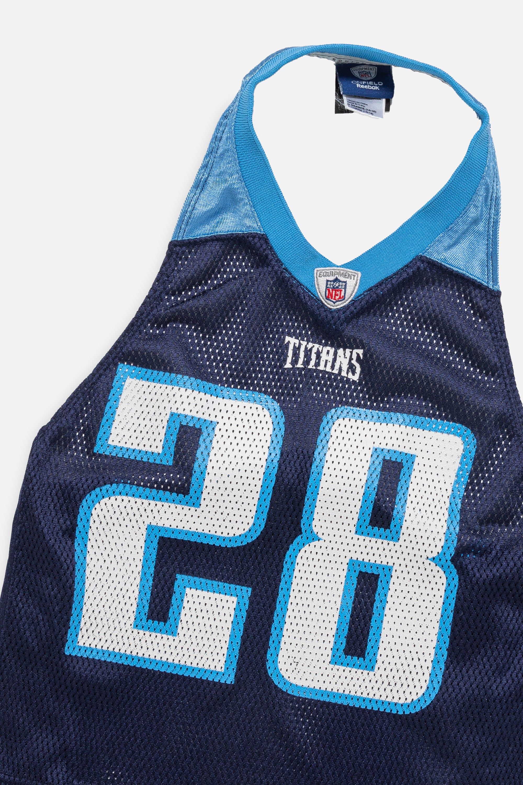 Rework Tennessee Titans Halter Top-NFL-Frankie Collective-Rework-Vintage-Streetwear