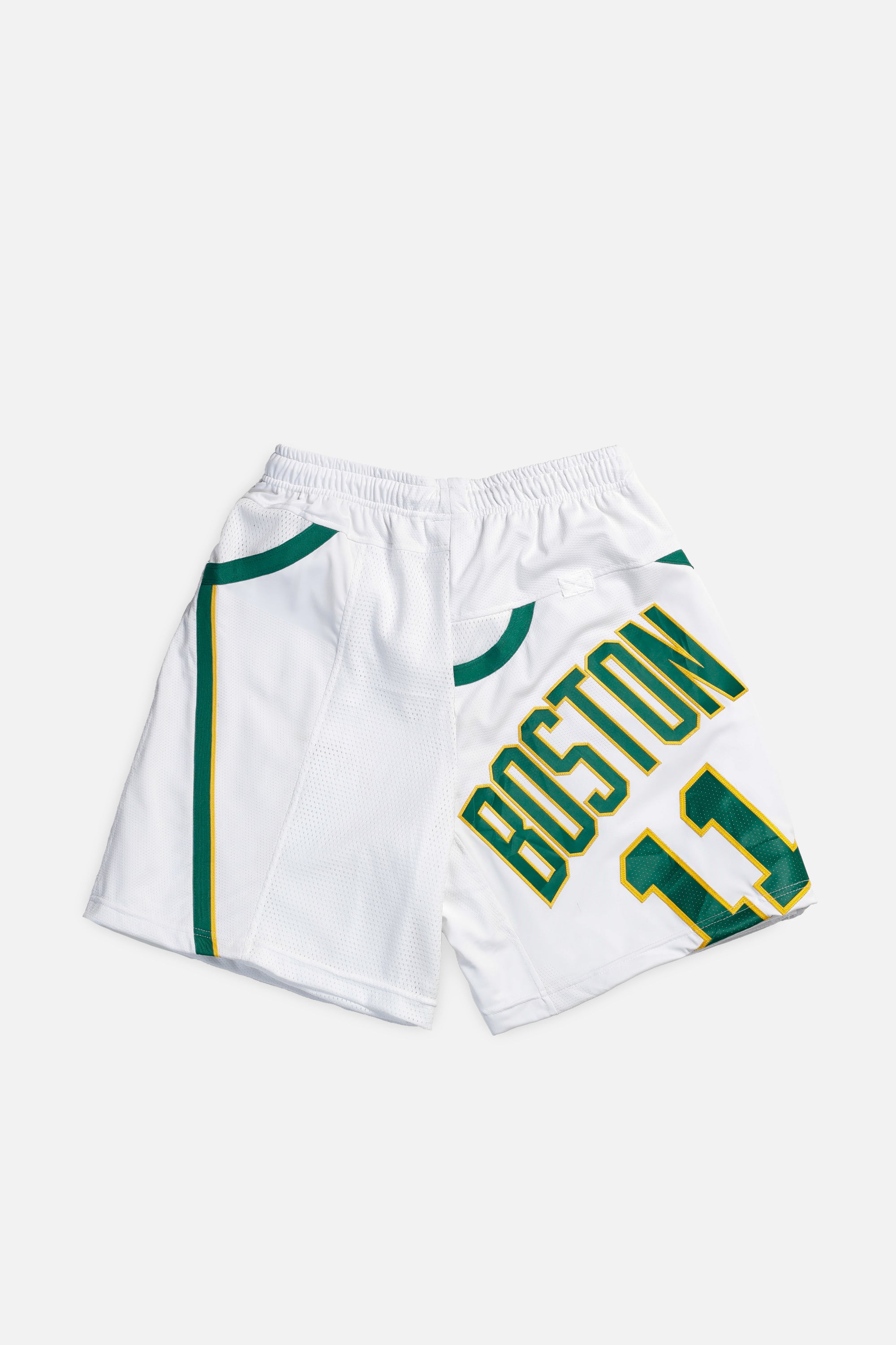 Unisex Rework Boston Celtics Jersey Shorts - Women's M - Men's S-SHORTS-NBA-Frankie Collective