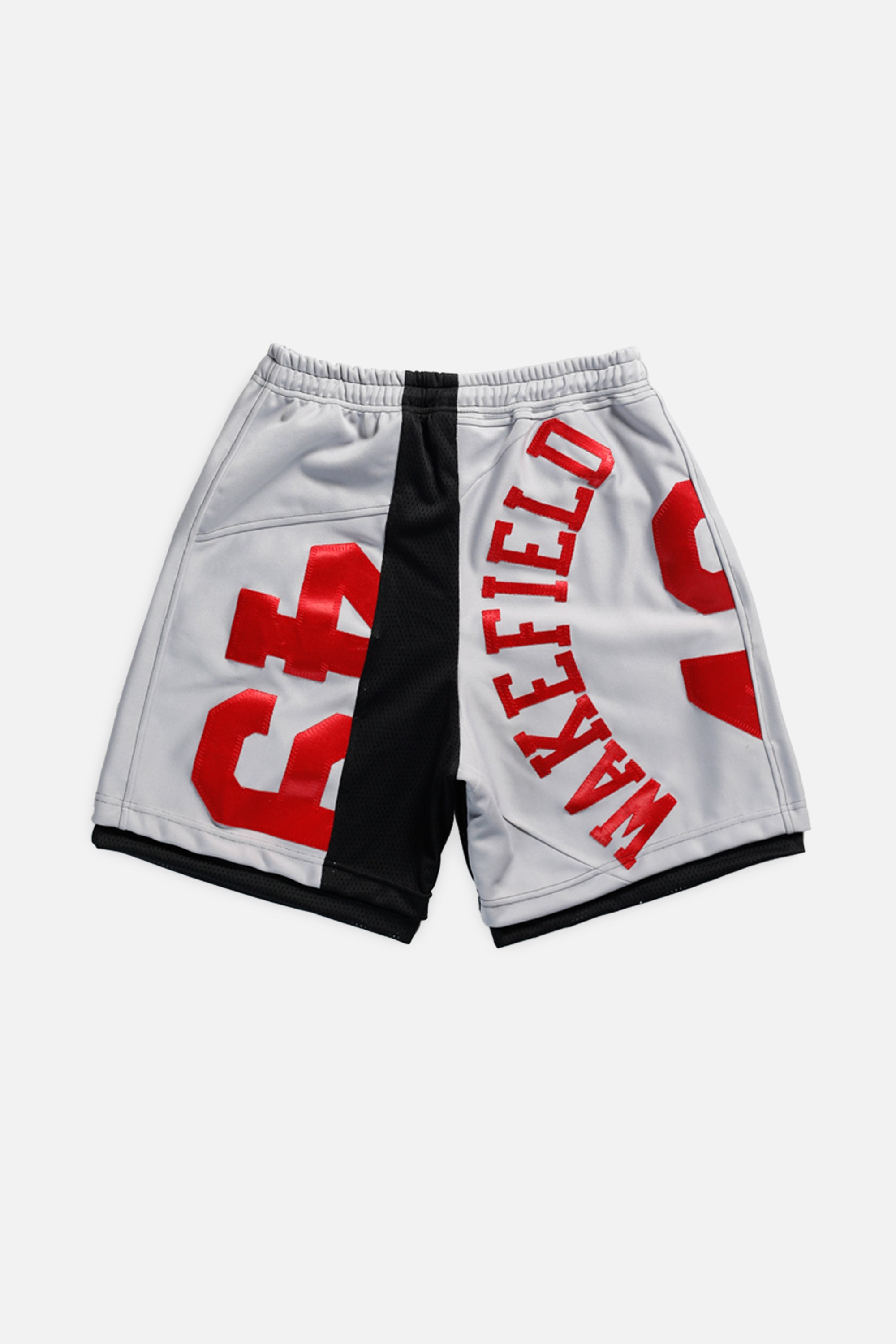 Unisex Rework Boston Red Sox MLB Jersey Shorts - S-BOTTOMS-MLB-S-Frankie Collective Rare Vintage Streetwear Reworks