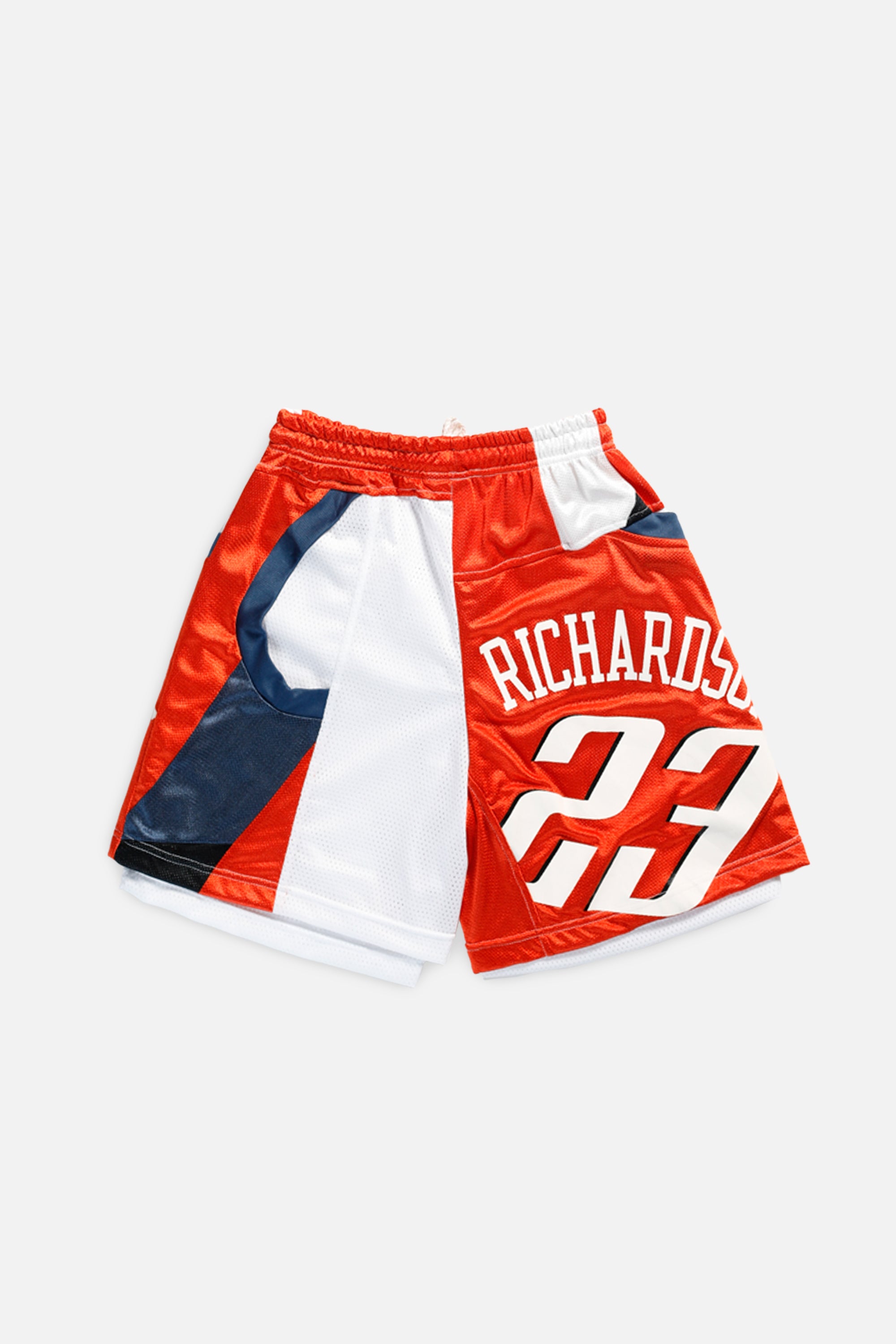 Unisex Rework Charlotte Bobcats NBA Jersey Shorts - XS-BOTTOMS-NBA-Women's XS - Men's XXS-Frankie Collective Rare Vintage Streetwear Reworks