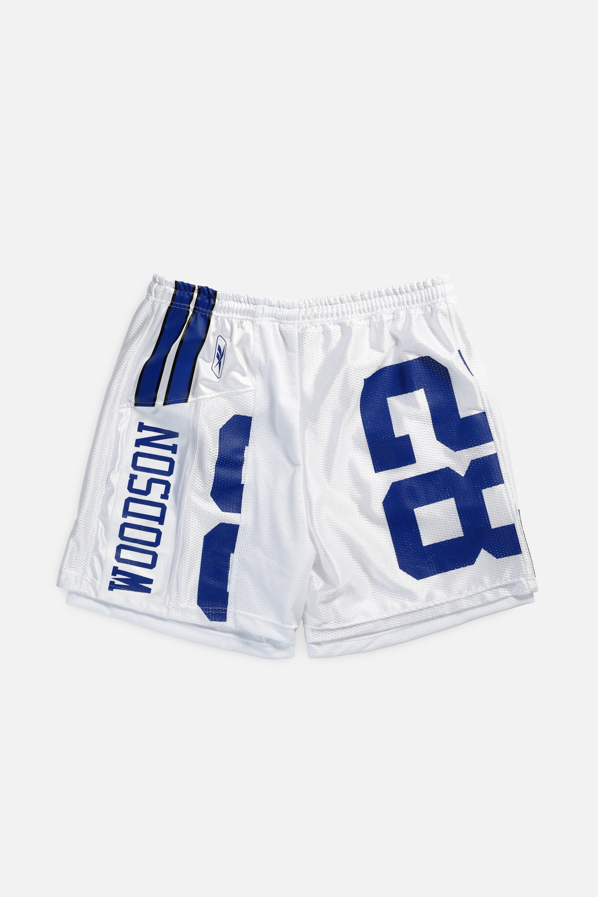 Unisex Rework Dallas Cowboys Jersey Shorts - Women's XXL - Men's XL-SHORTS-NFL-Frankie Collective