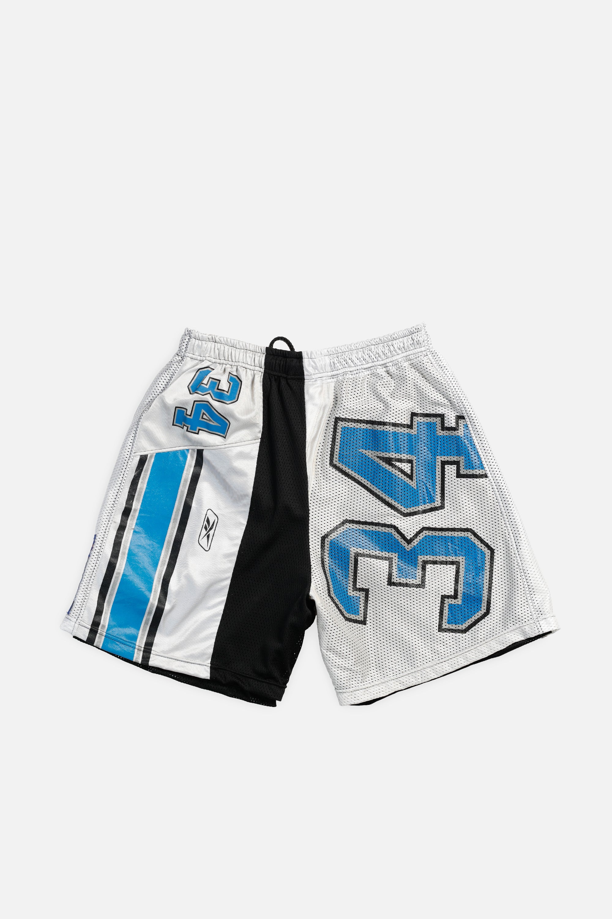 Unisex Rework Detroit Lions Jersey Shorts - Women's L - Men's M-SHORTS-NFL-Frankie Collective