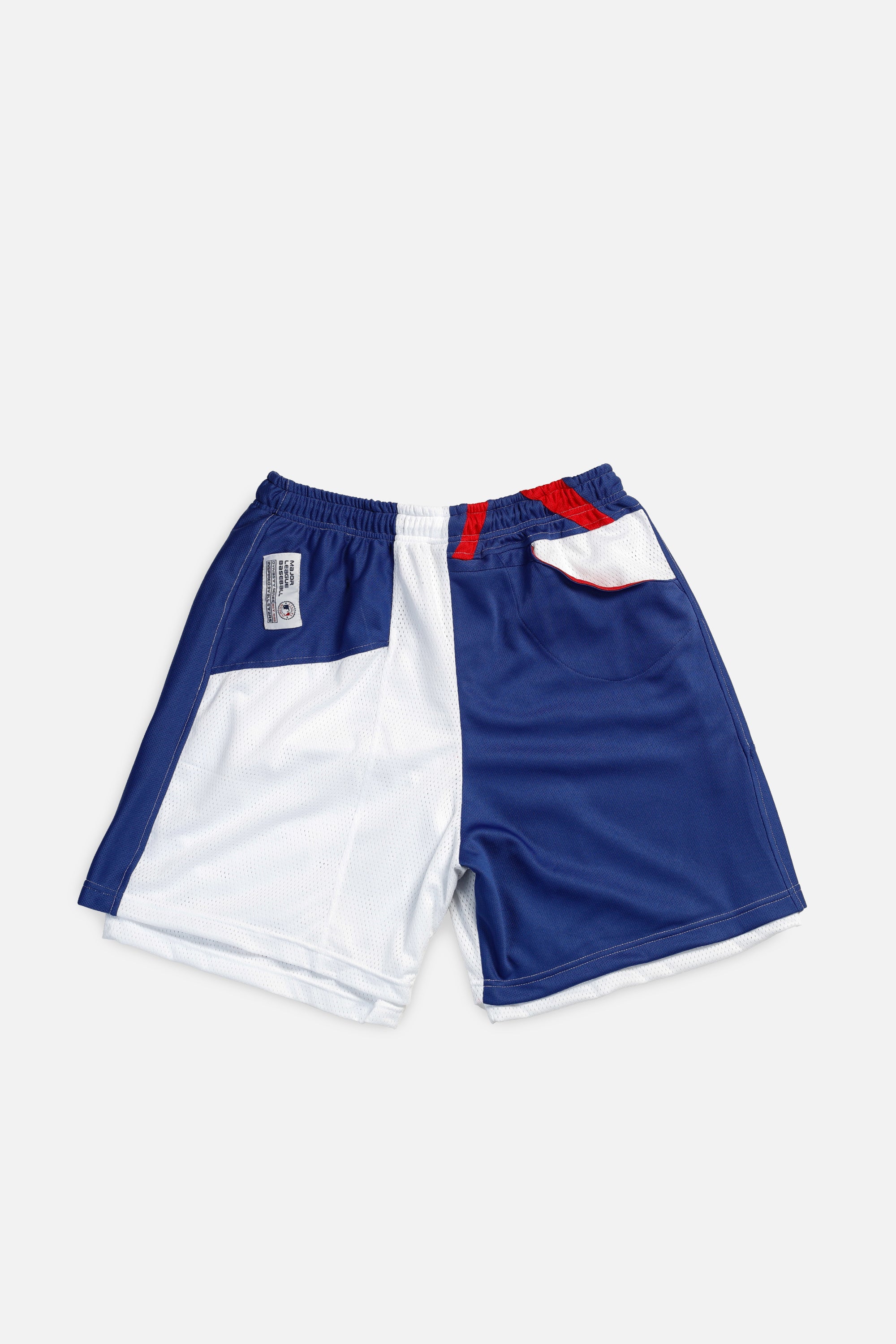 Unisex Rework Texas Rangers Jersey Shorts - Women's L - Men's M-SHORTS-MLB-Frankie Collective