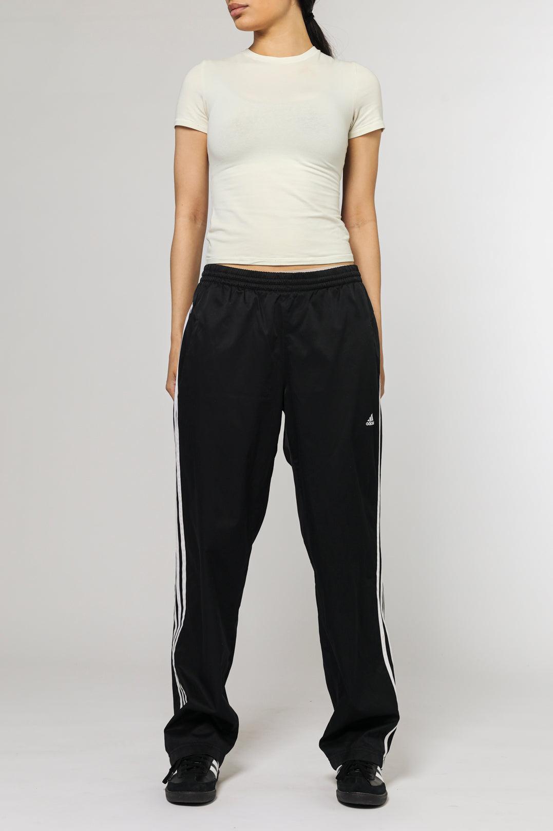 Vintage Adidas Windbreaker Pants - XS, S, M, L, XL-BOTTOMS-Adidas-XS-Frankie Collective Rare Vintage Streetwear Reworks