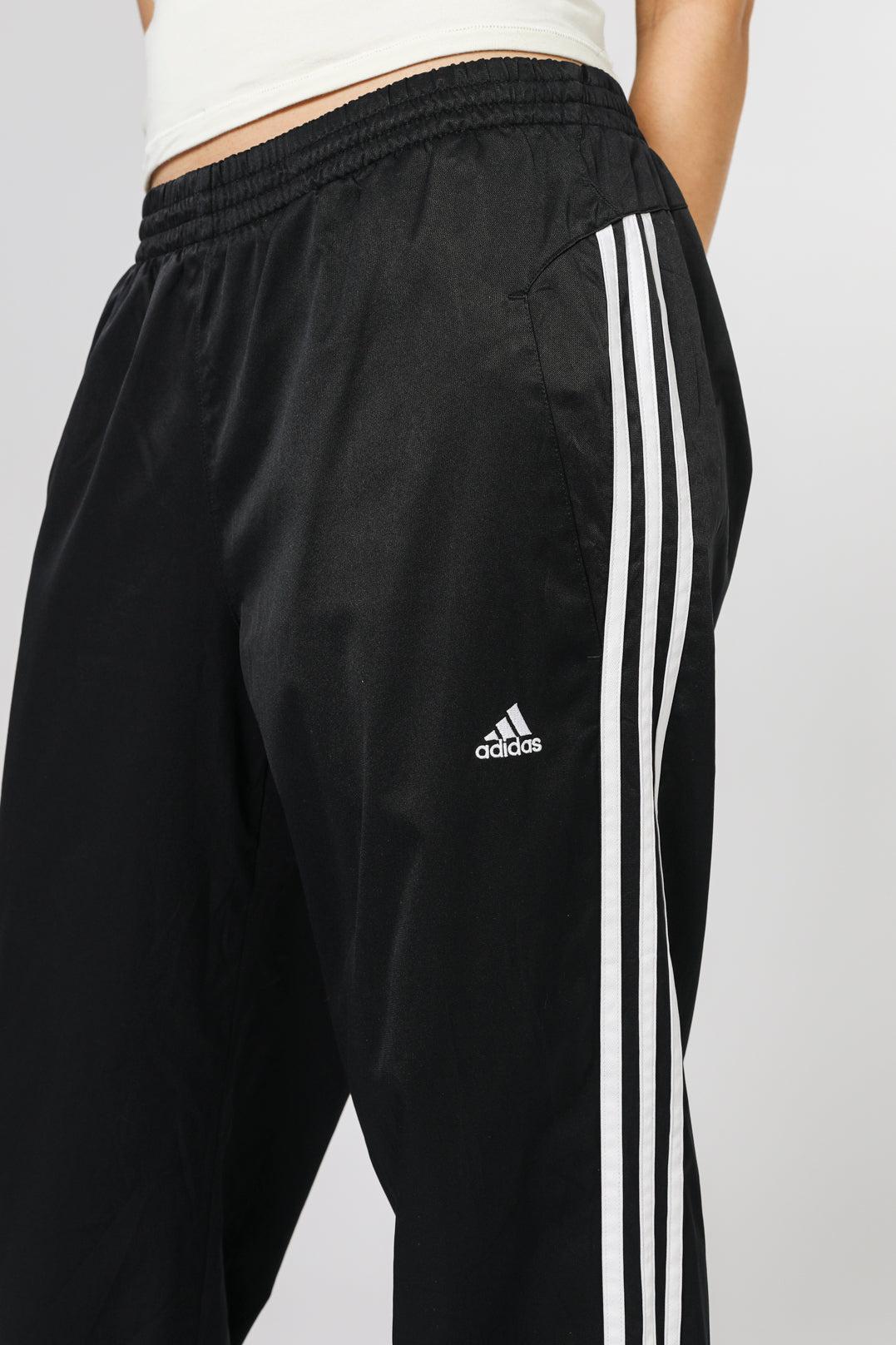 Vintage Adidas Windbreaker Pants - XS, S, M, L, XL-BOTTOMS-Adidas-XS-Frankie Collective Rare Vintage Streetwear Reworks