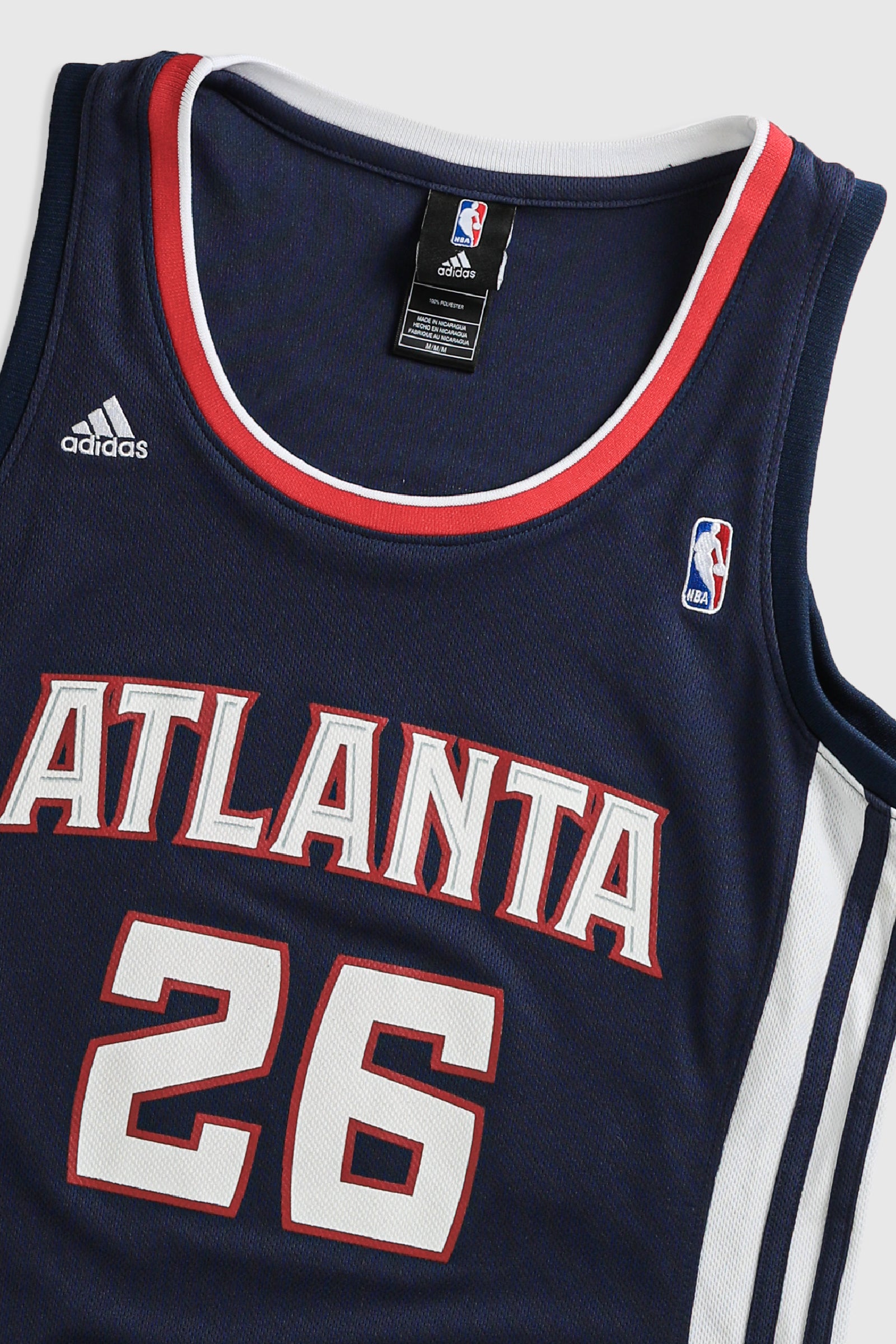 Vintage Hawks NBA Jersey-JERSEYS-NBA-Frankie Collective Rare Vintage Streetwear Reworks