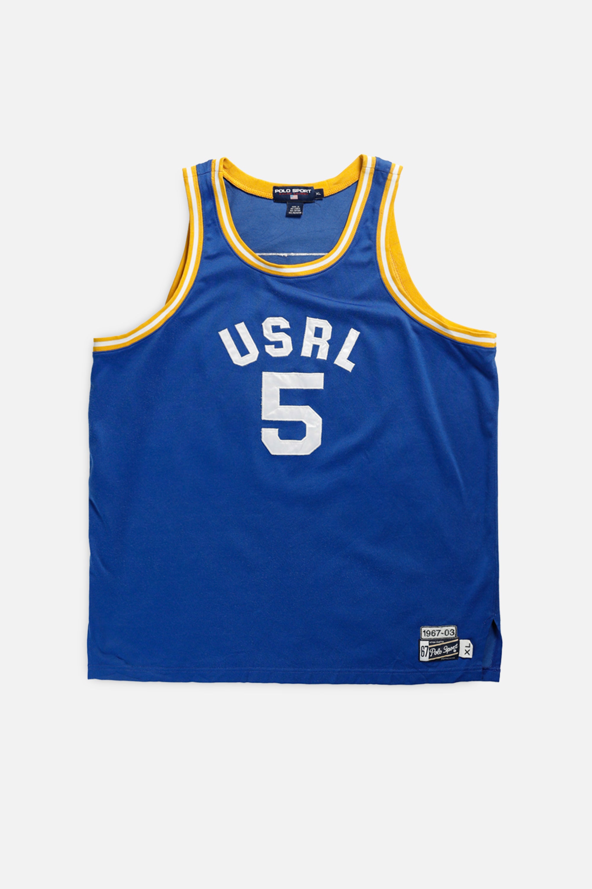 Vintage Basketball Jersey - XL-JERSEYS-vendor-unknown-XL-Frankie Collective Rare Vintage Streetwear Reworks