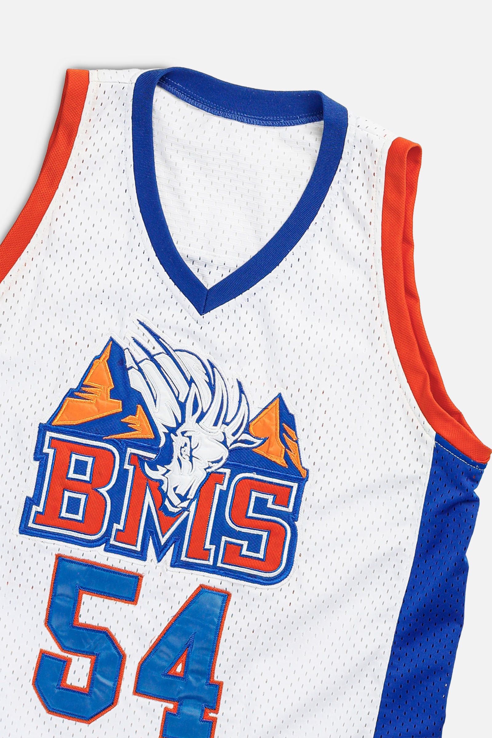 Vintage BMS Basketball Jersey - M-JERSEYS-vendor-unknown-M-Frankie Collective Rare Vintage Streetwear Reworks