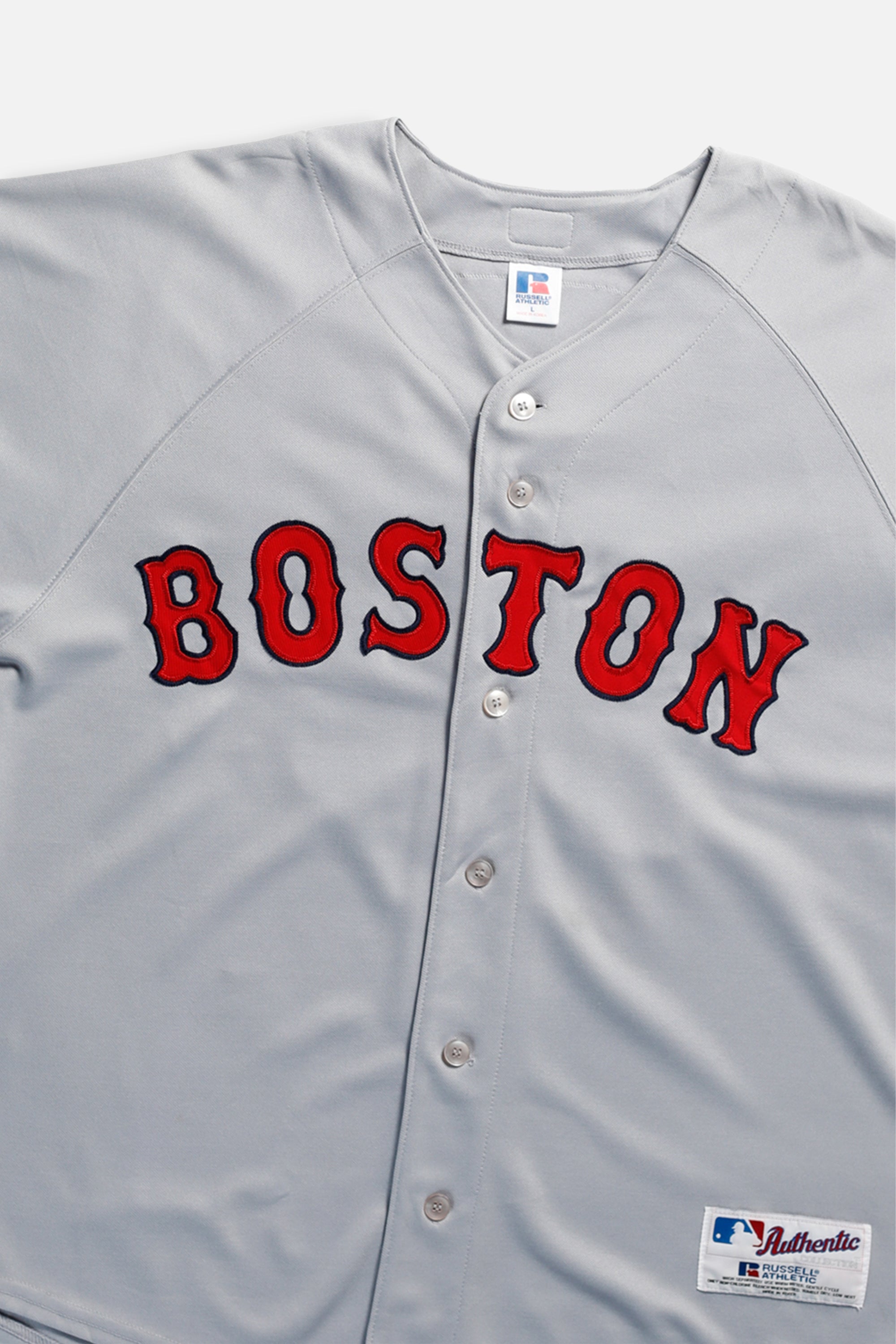 Vintage Boston Red Sox MLB Jersey - L-JERSEYS-MLB-L-Frankie Collective Rare Vintage Streetwear Reworks