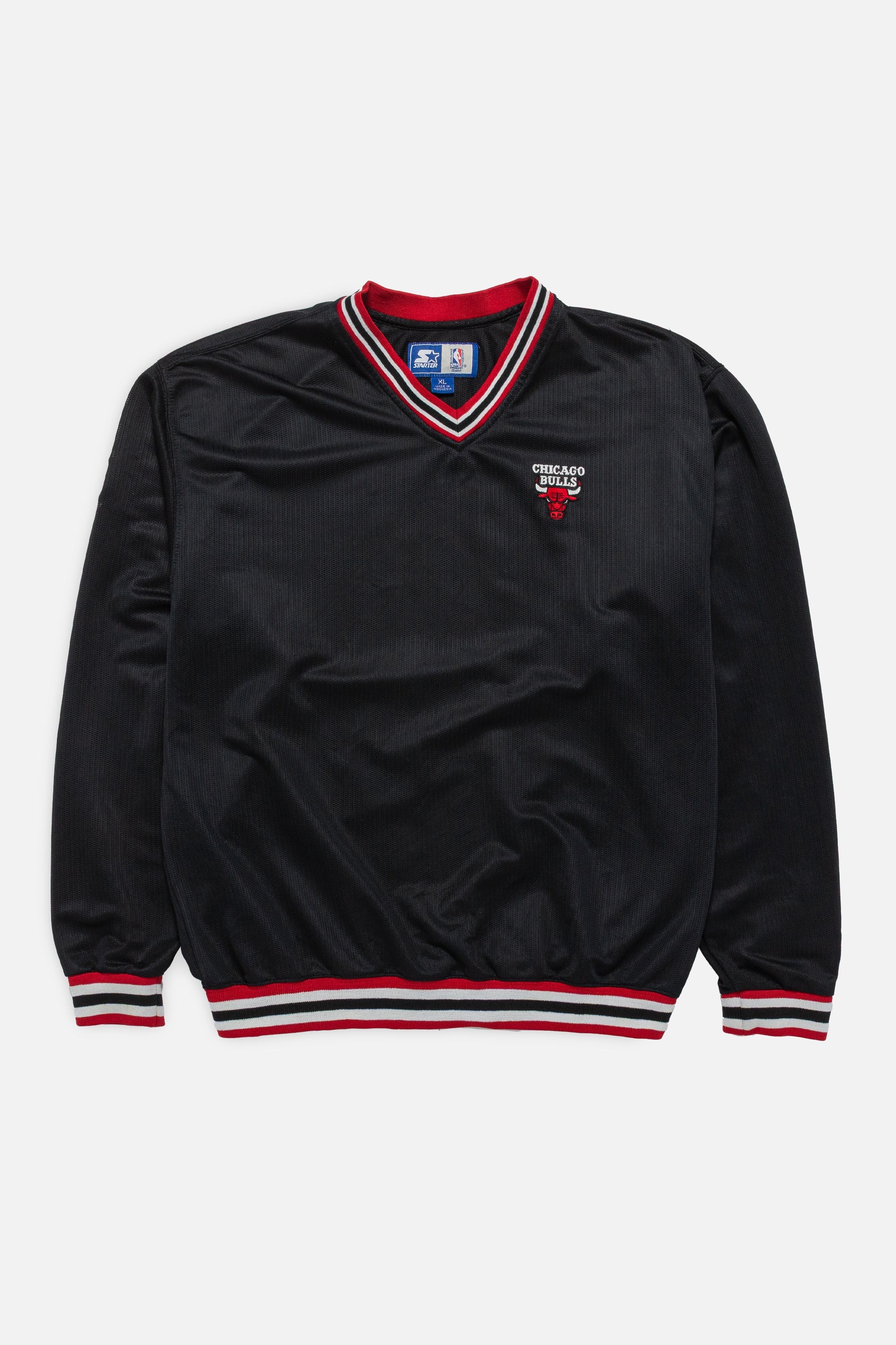 Vintage Chicago Bulls Starter Pullover - XL-SWEATERS-NBA-Frankie Collective