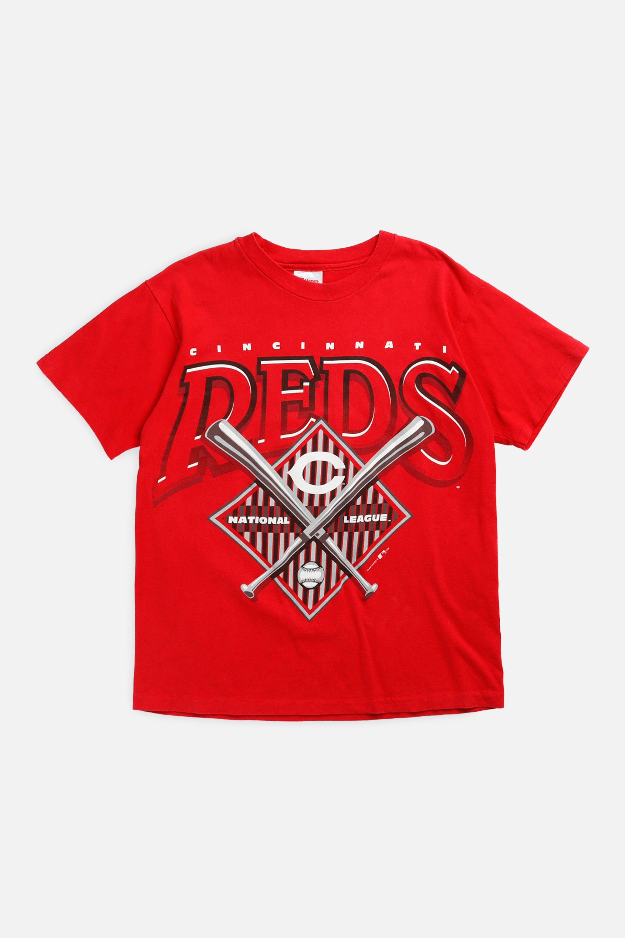 Vintage Cincinnati Reds MLB Tee - S-TSHIRTS-MLB-S-Frankie Collective Rare Vintage Streetwear Reworks