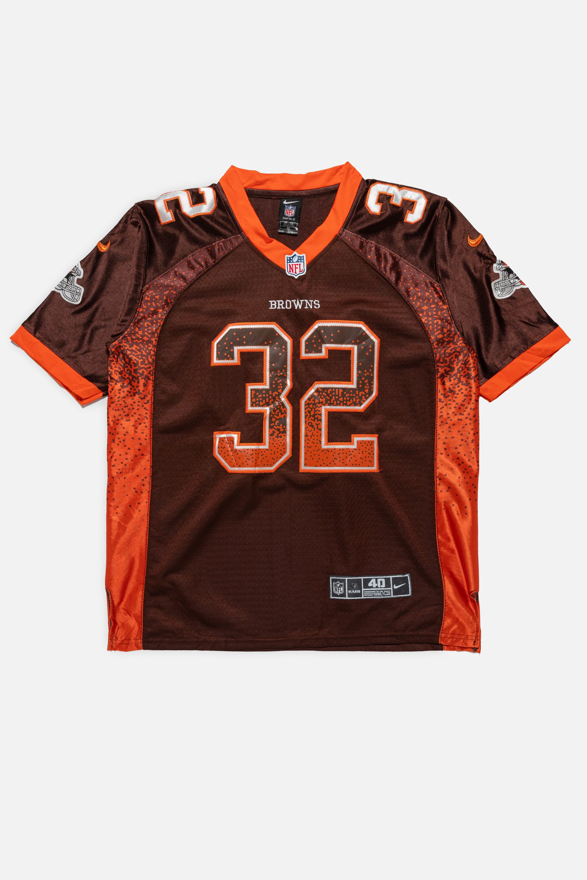 Vintage Cleveland Browns Jersey-NFL-Frankie Collective-Rework-Vintage-Streetwear