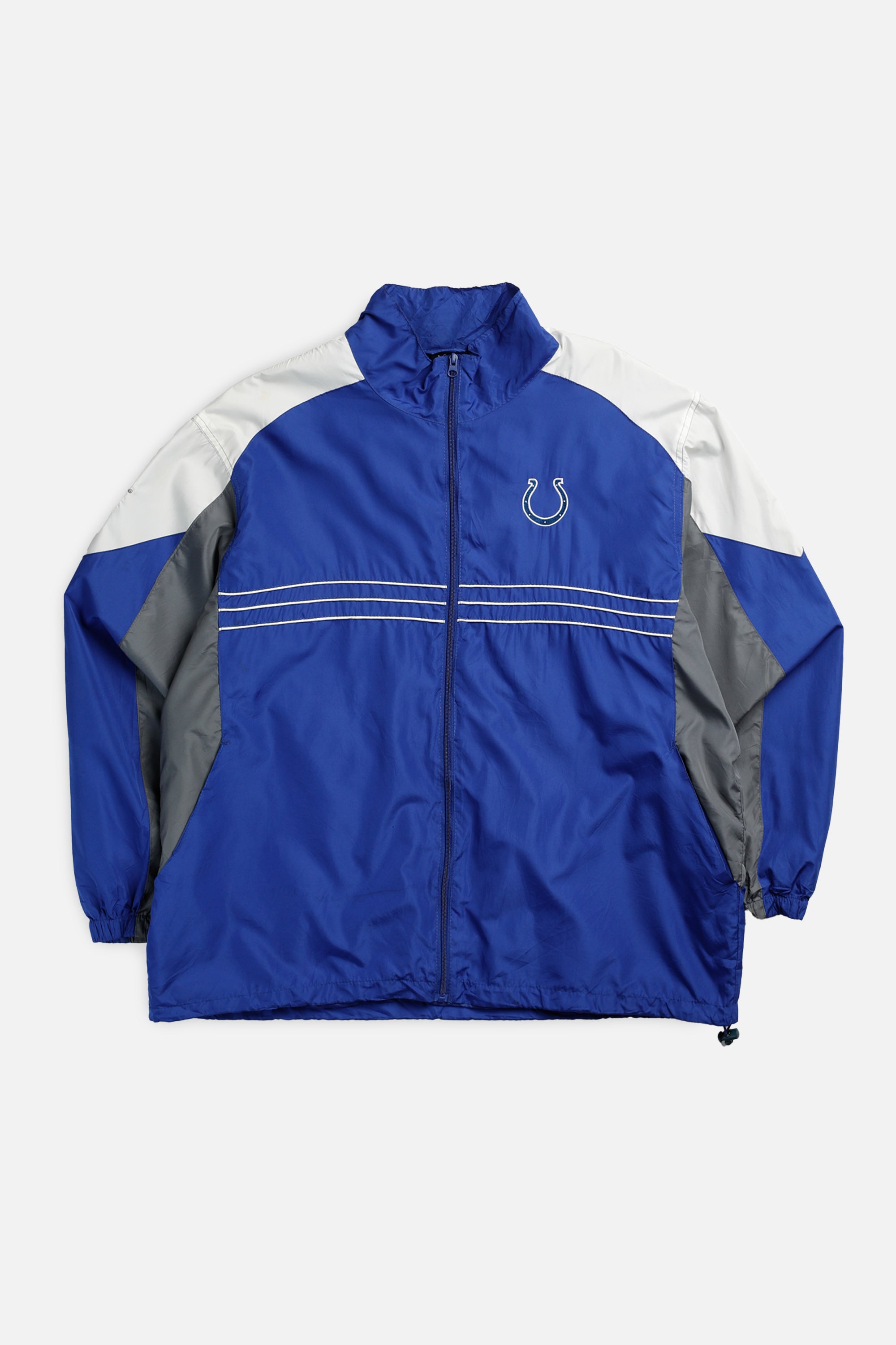 Vintage Indianapolis Colts NFL Jacket - XXL-JACKETS-NFL-XXL-Frankie Collective Rare Vintage Streetwear Reworks