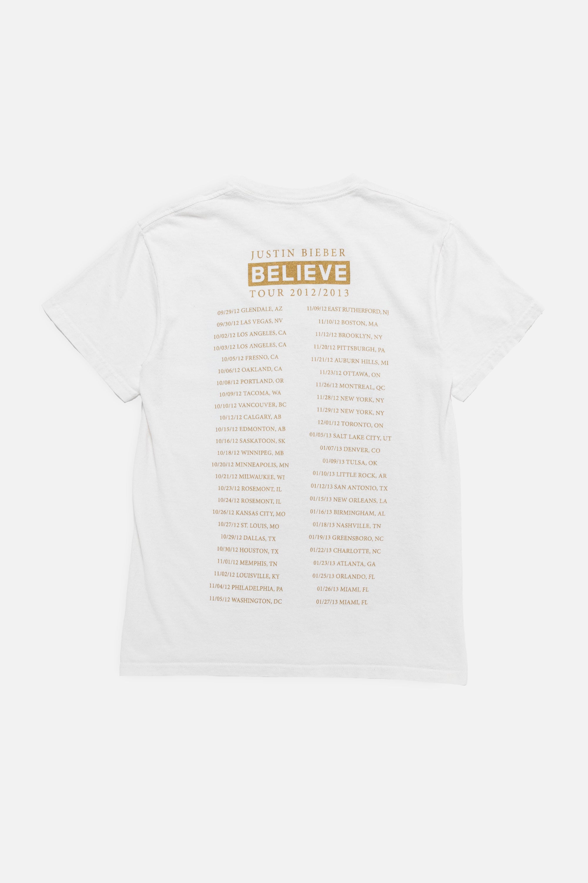 Vintage Justin Bieber Believe Tee