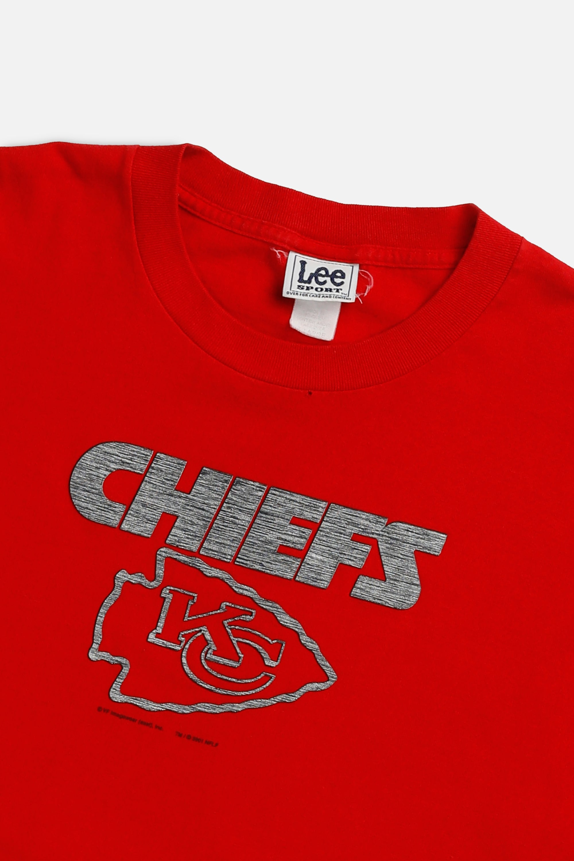 Vintage Kansas City Chiefs NFL Tee - L-TSHIRTS-NFL-L-Frankie Collective Rare Vintage Streetwear Reworks