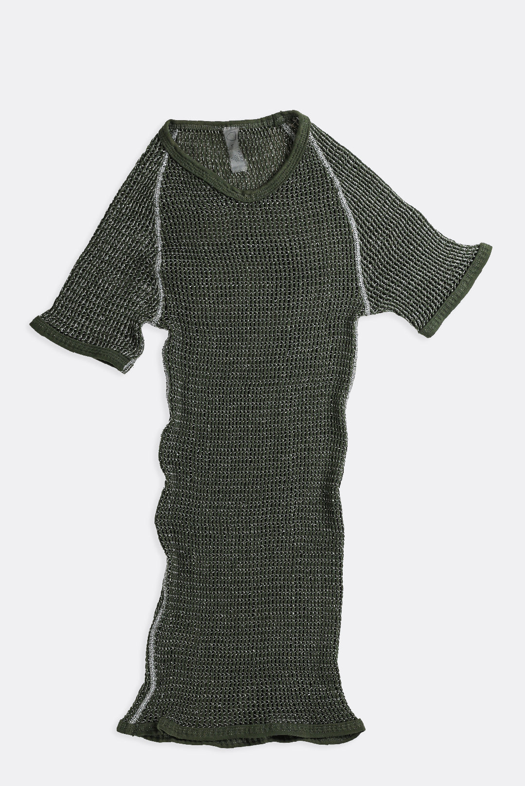 Vintage Knitted Shirt - Brown, White, Tan, Olive, Dark Green, Charcoal-TSHIRTS-vendor-unknown-Brown-Frankie Collective Rare Vintage Streetwear Reworks