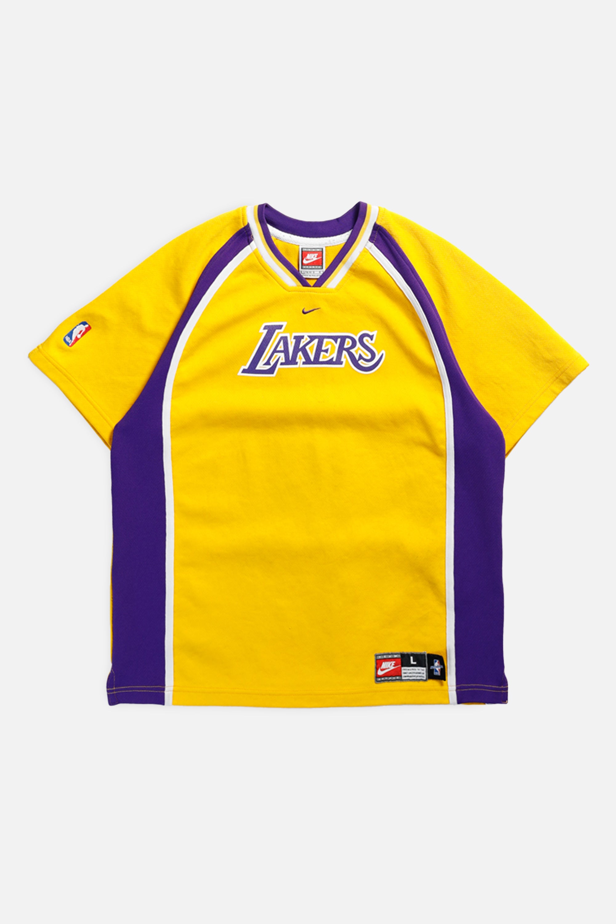 Vintage LA Lakers NBA Warm-Up Jersey - Women's S-JERSEYS-NBA-Women's S-Frankie Collective Rare Vintage Streetwear Reworks
