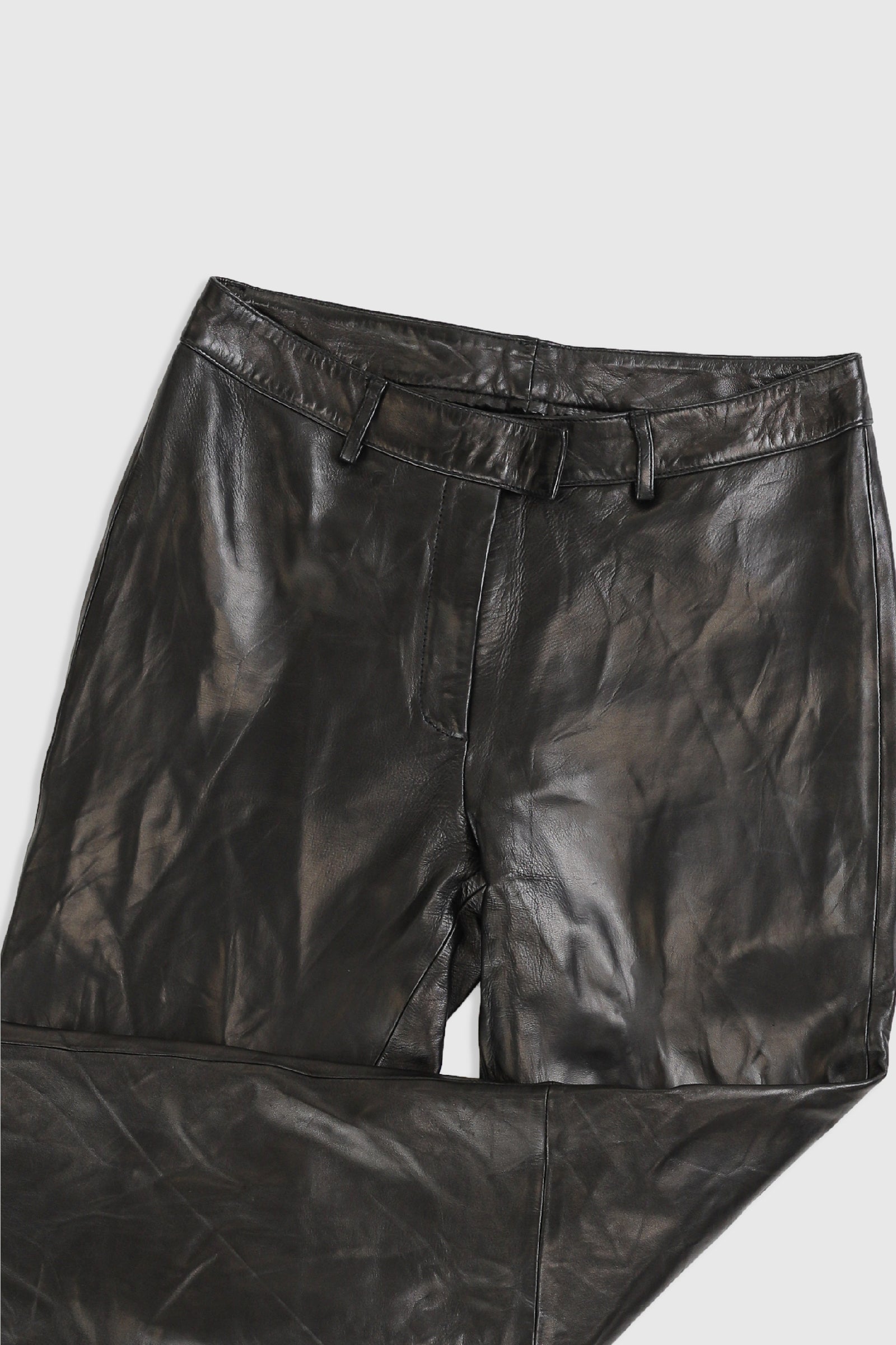 Vintage Leather Pants-BOTTOMS-vendor-unknown-Frankie Collective Rare Vintage Streetwear Reworks