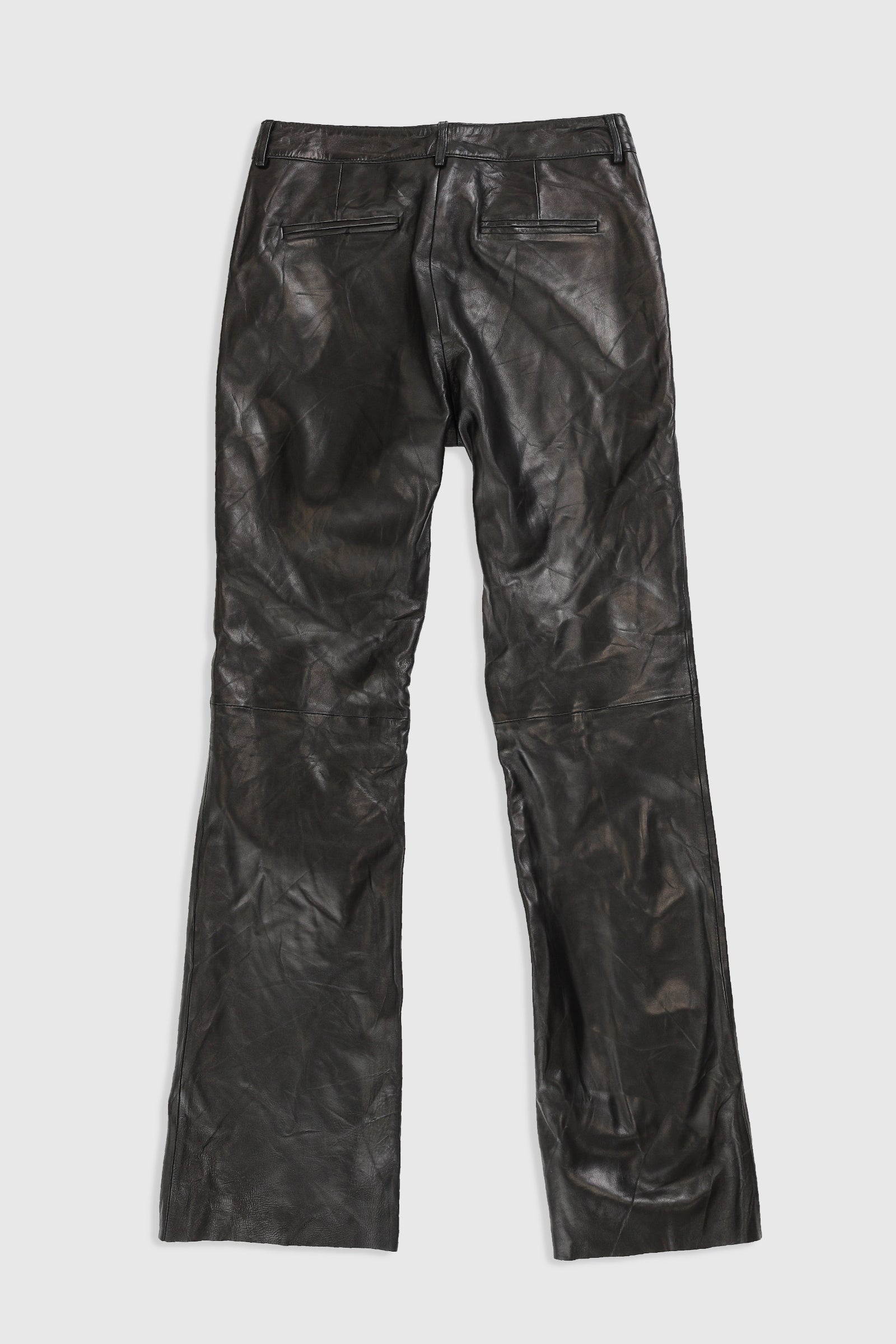 Vintage Leather Pants-BOTTOMS-vendor-unknown-Frankie Collective Rare Vintage Streetwear Reworks