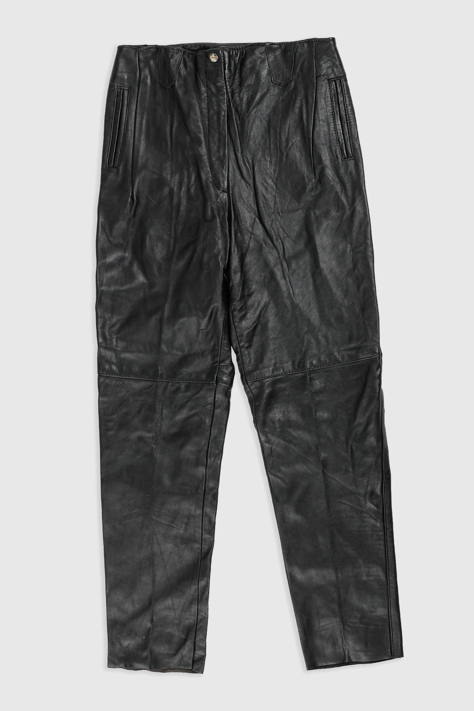 Vintage Leather Pants - Women's L-BOTTOMS-vendor-unknown-Frankie Collective Rare Vintage Streetwear Reworks