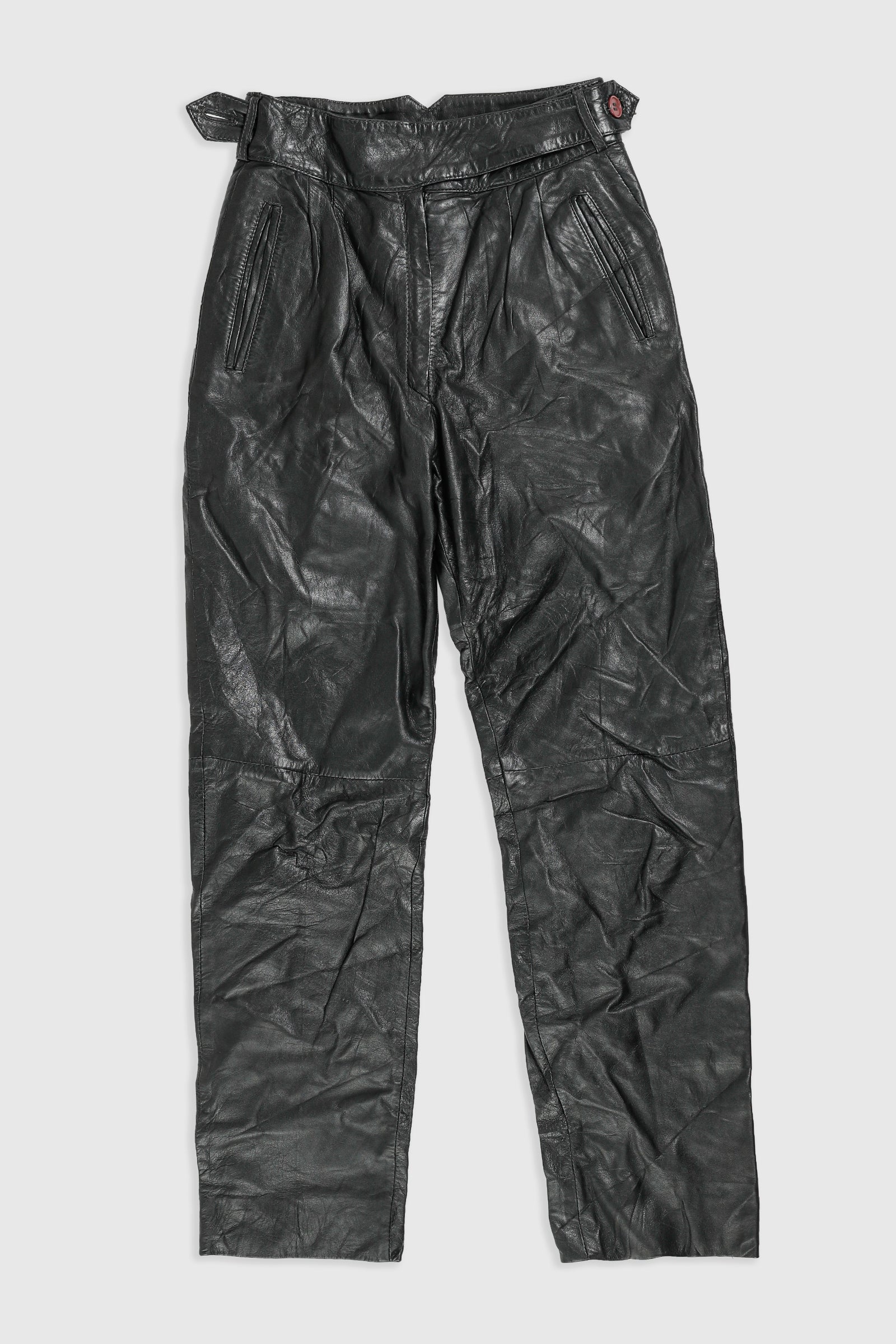 Vintage Leather Pants - Women's S-BOTTOMS-vendor-unknown-Frankie Collective Rare Vintage Streetwear Reworks