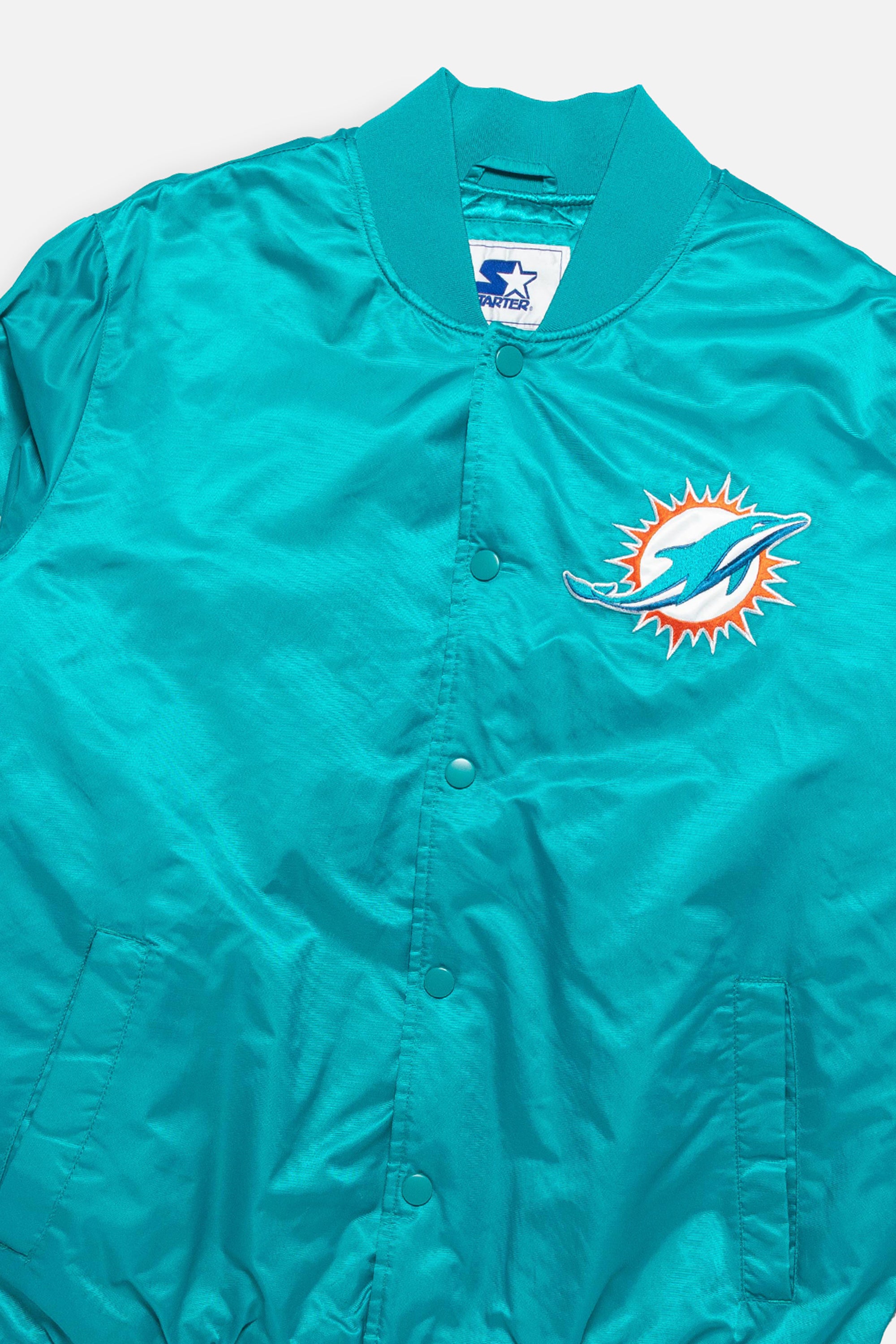 Vintage Miami Dolphins Starter Jacket - L-JACKETS-NFL-Frankie Collective