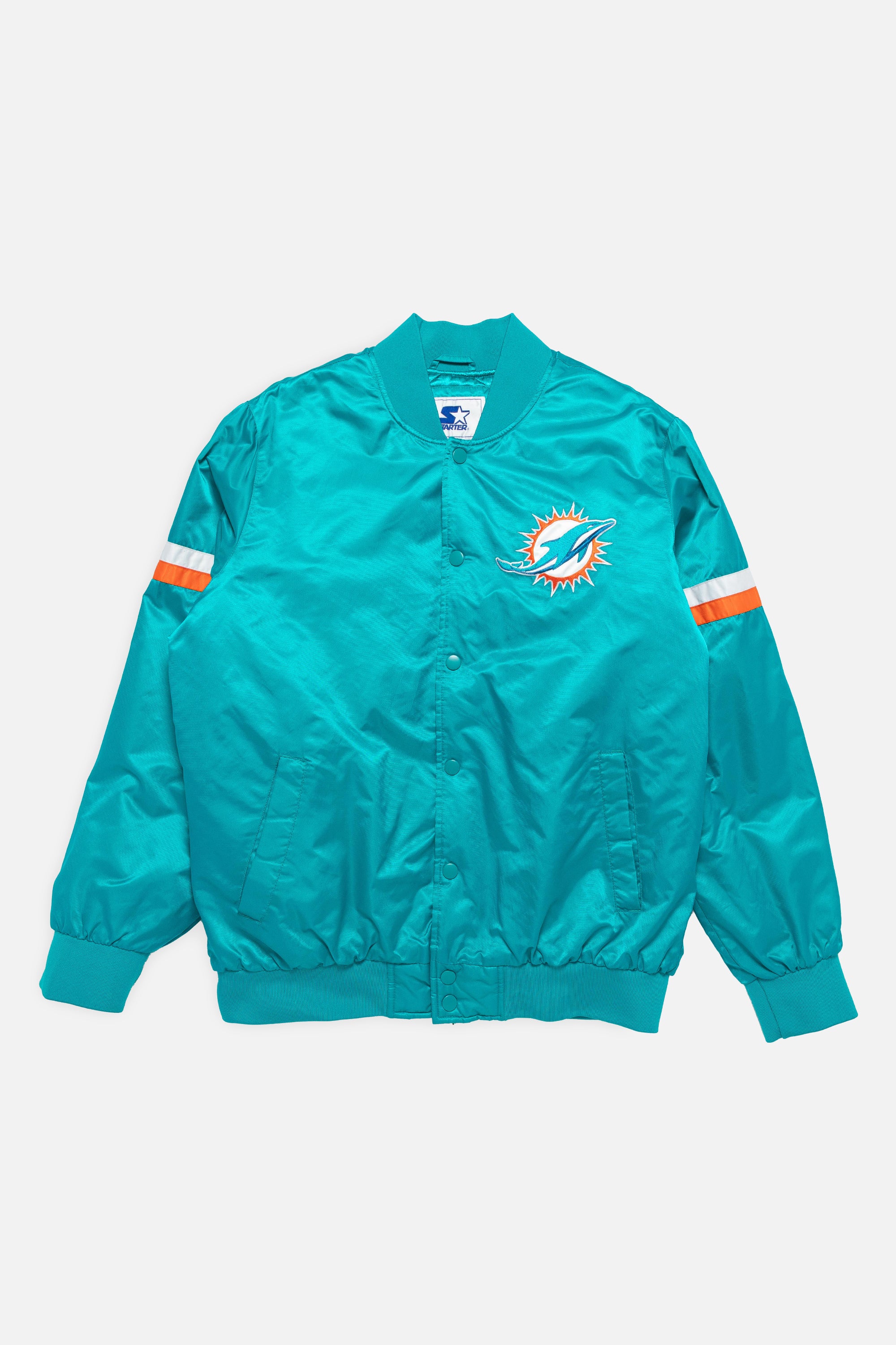 Vintage Miami Dolphins Starter Jacket - L-JACKETS-NFL-Frankie Collective