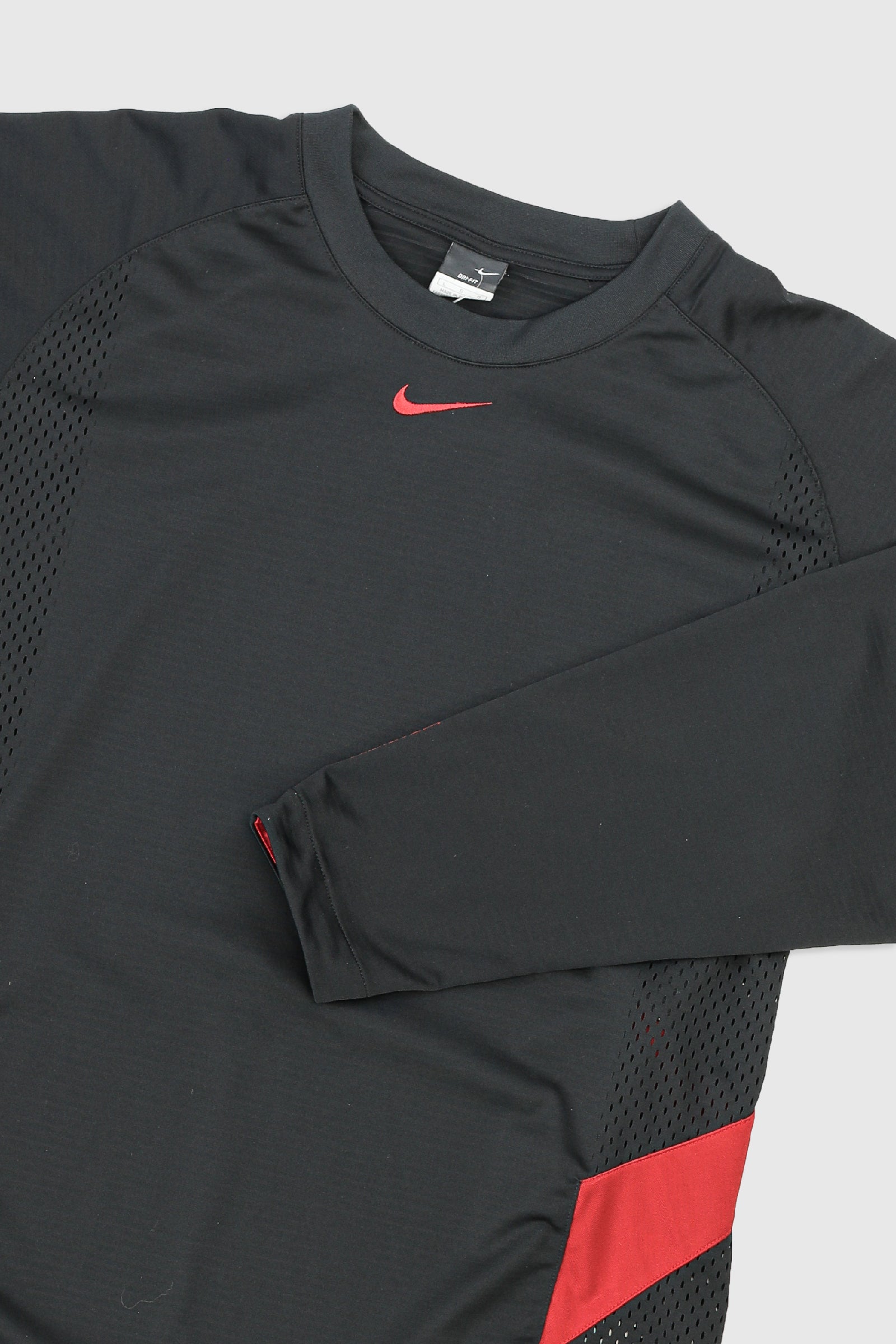 Vintage Nike Long Sleeve Athletic Tee-TOPS-Nike-Frankie Collective Rare Vintage Streetwear Reworks