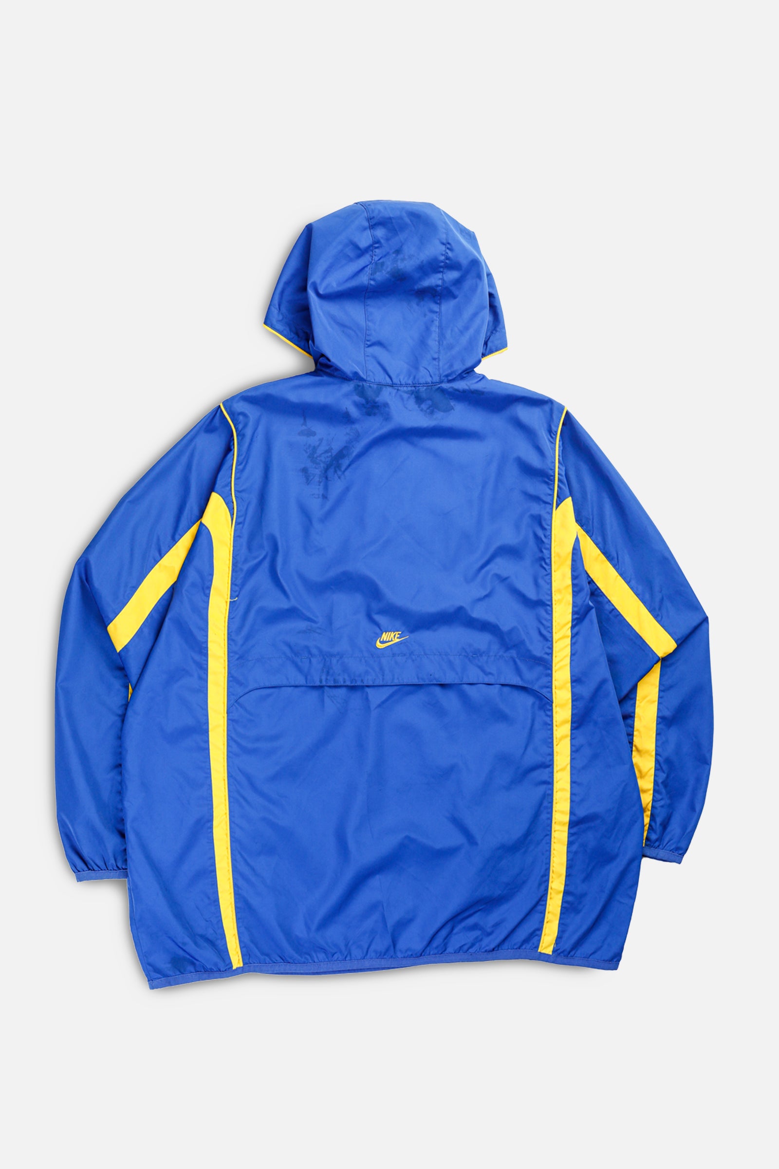 Vintage Nike Pullover Windbreaker Jacket - XL-JACKETS-Nike-XL-Frankie Collective Rare Vintage Streetwear Reworks