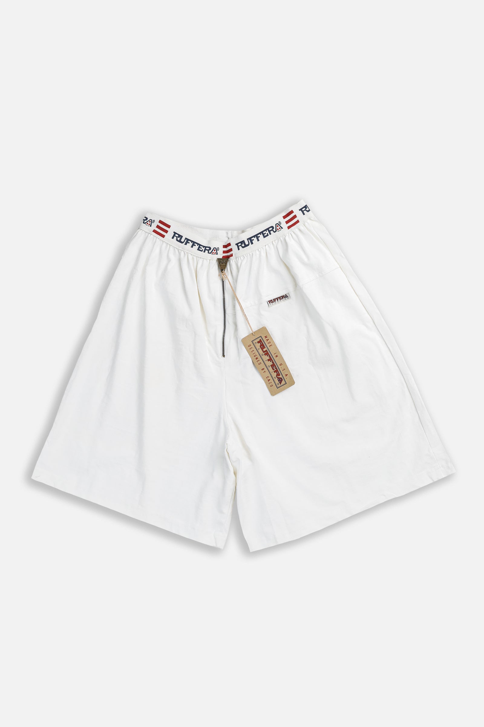 Vintage Ruffera Shorts - L-BOTTOMS-vendor-unknown-L-Frankie Collective Rare Vintage Streetwear Reworks