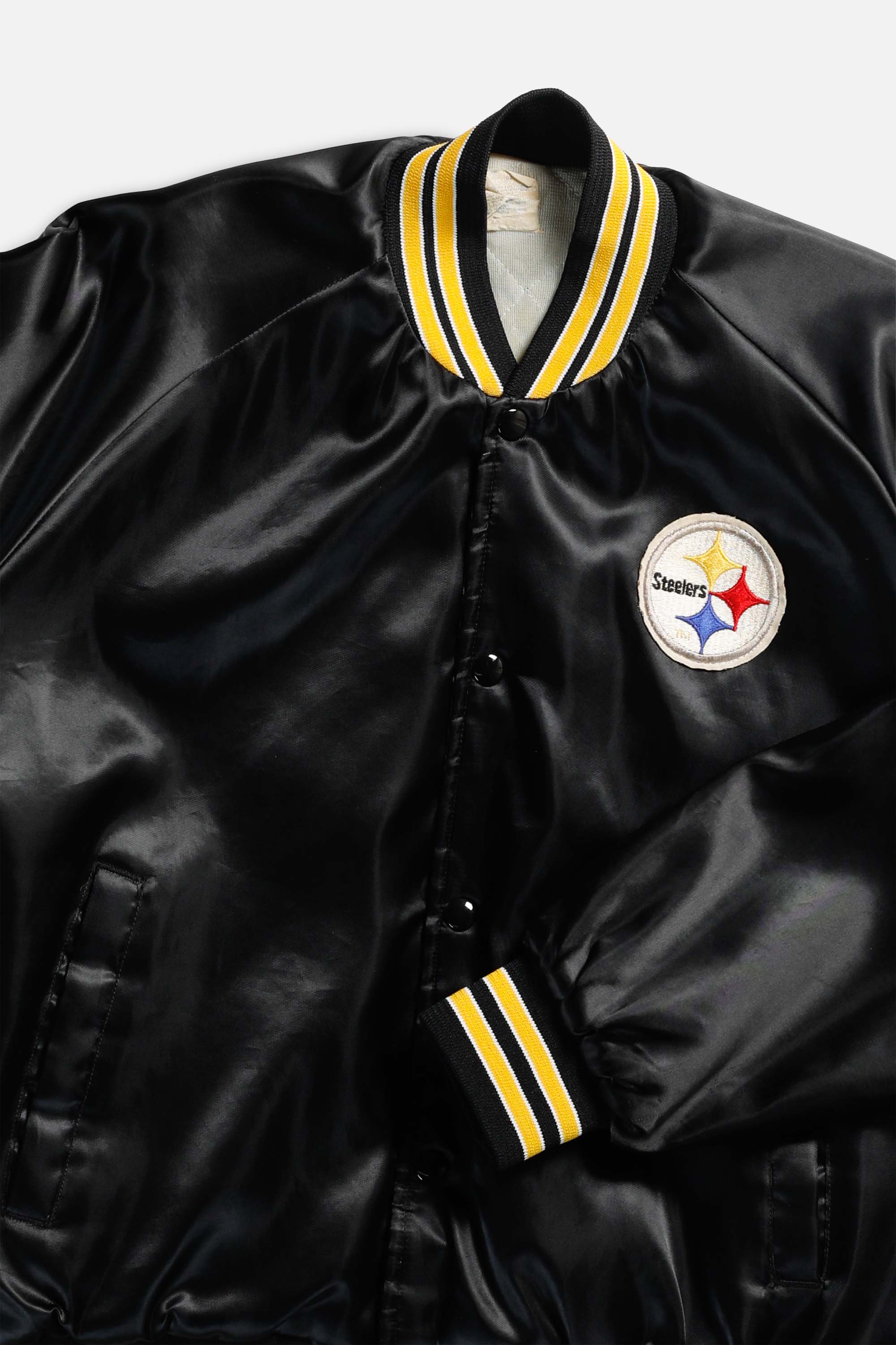 Vintage Steelers NFL Jacket - L-JACKETS-NFL-L-Frankie Collective Rare Vintage Streetwear Reworks