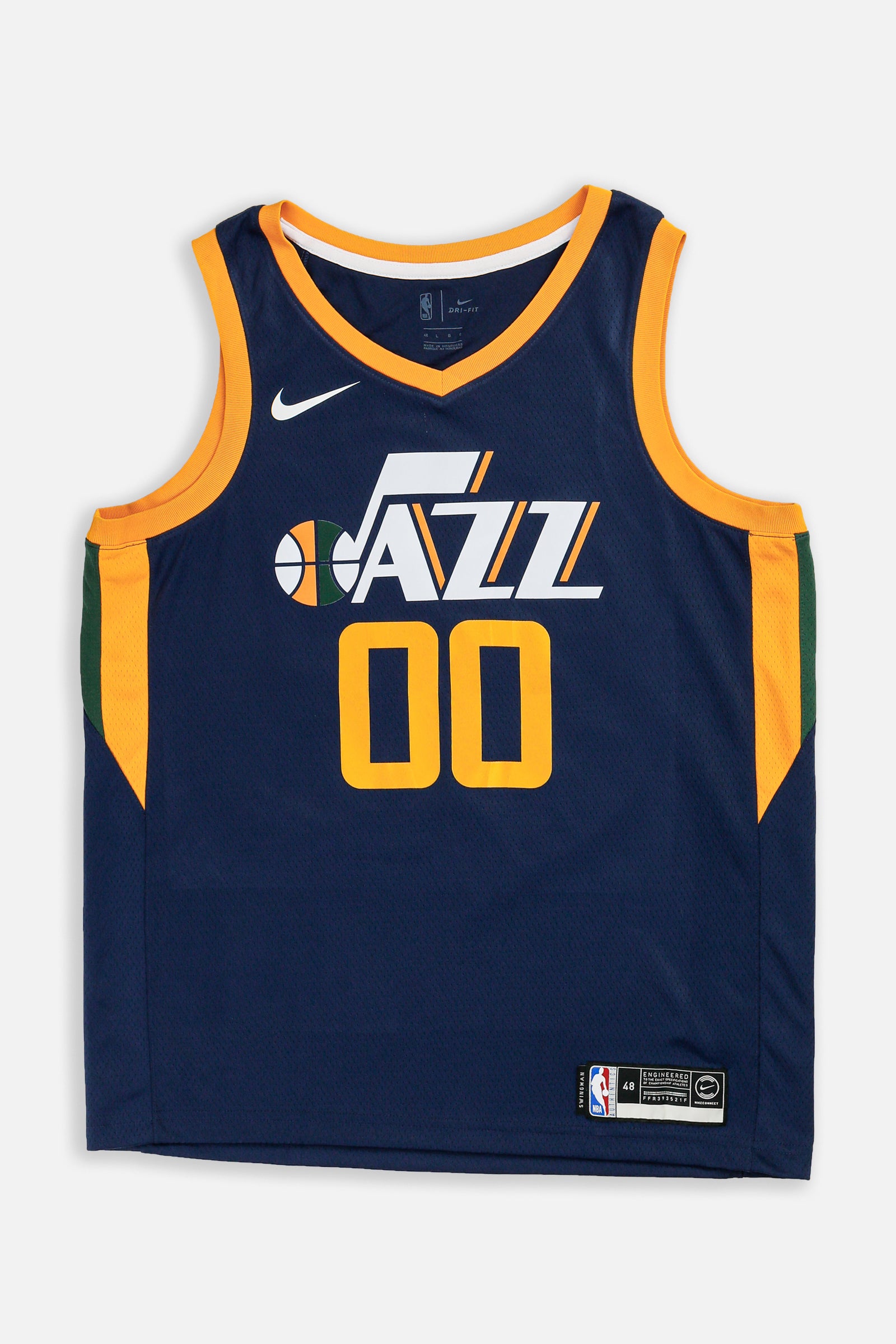 Vintage Utah Jazz NBA Jersey - L-JERSEYS-NBA-L-Frankie Collective Rare Vintage Streetwear Reworks