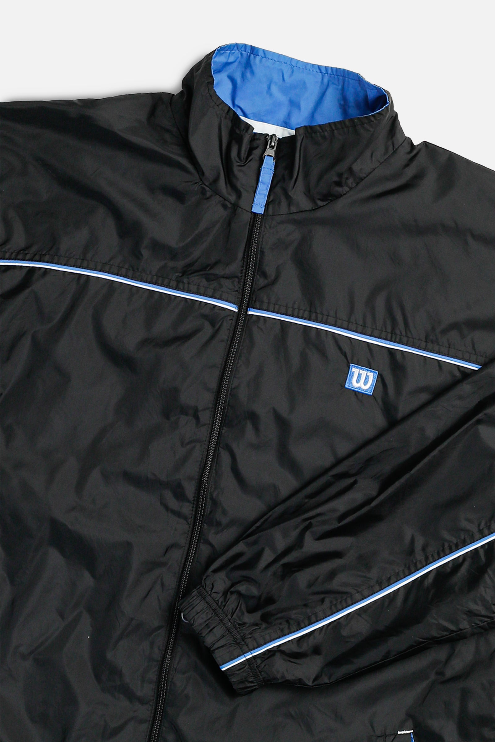 Vintage Wilson Track Jacket - L-JACKETS-wilson-L-Frankie Collective Rare Vintage Streetwear Reworks