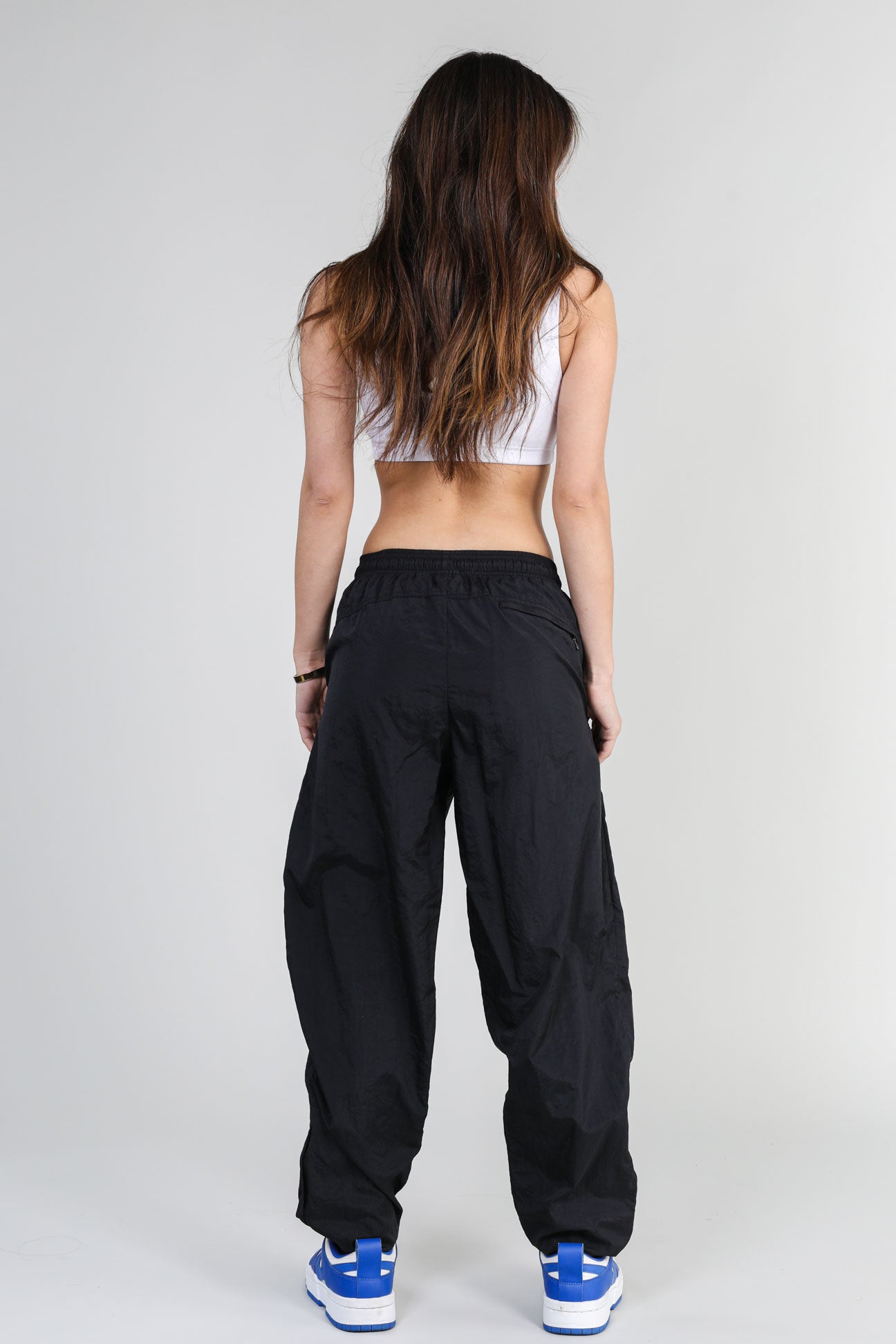 Vintage Nike Windbreaker Pants - XS, S, M, L, XL, XXL-BOTTOMS-Nike-XS-Petite-Frankie Collective Rare Vintage Streetwear Reworks