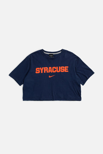 Rework Syracuse NCAA Crop Tee - L