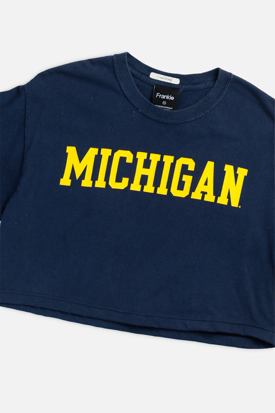 Rework Michigan NCAA Crop Tee - M