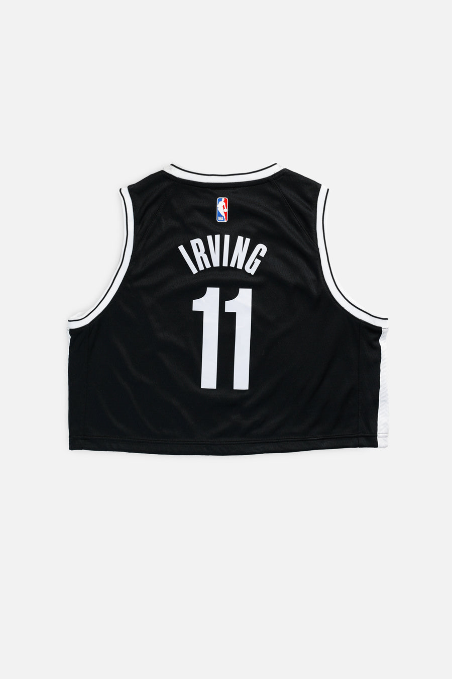 Rework Brooklynn Nets NBA Crop Jersey - M