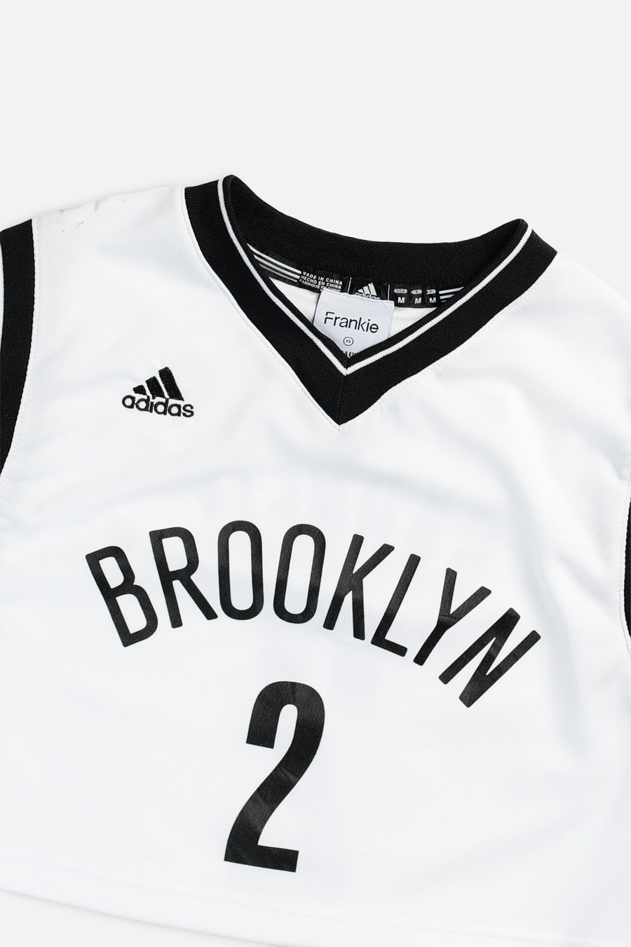 Rework Brooklynn Nets NBA Crop Jersey - XS