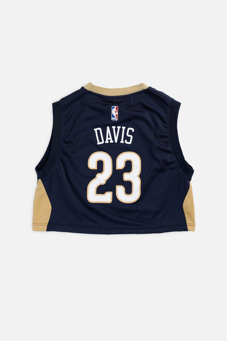 Rework New Orleans Pelicans NBA Crop Jersey - M