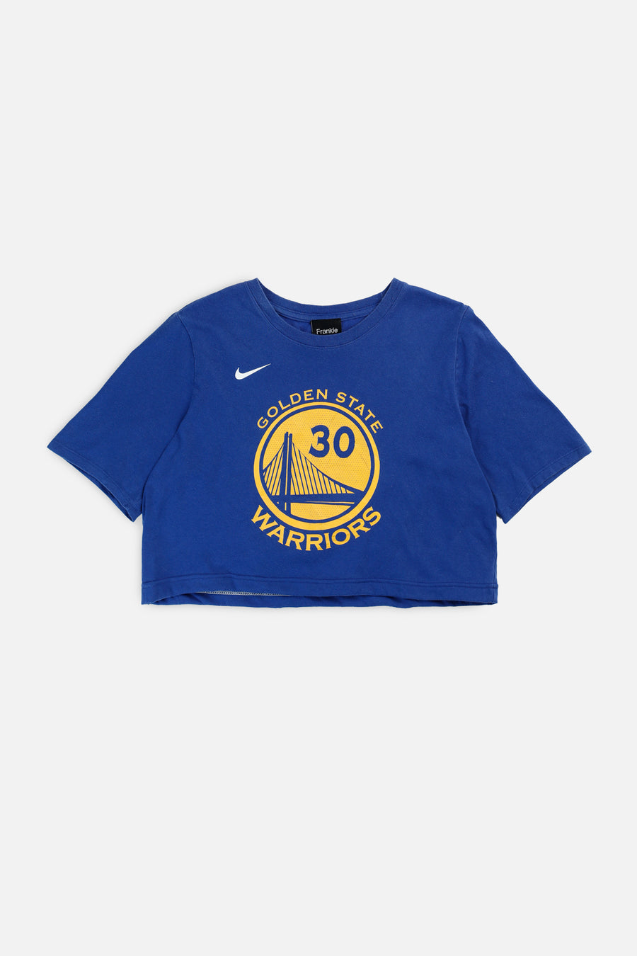 Rework Golden State Warriors NBA Crop Tee - S